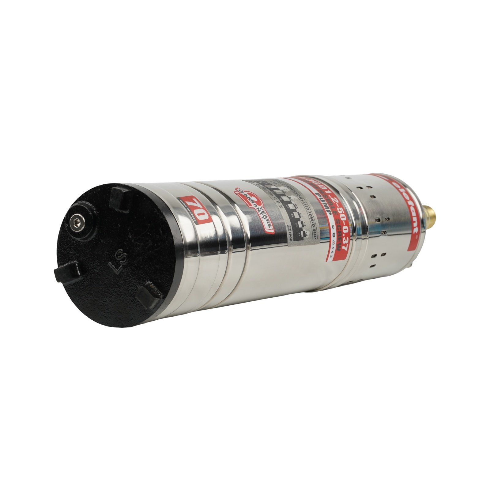 ELEFANT 4QGD1.2-50-0.37 Винтова сондажна помпа, 370W, 25 л./мин.