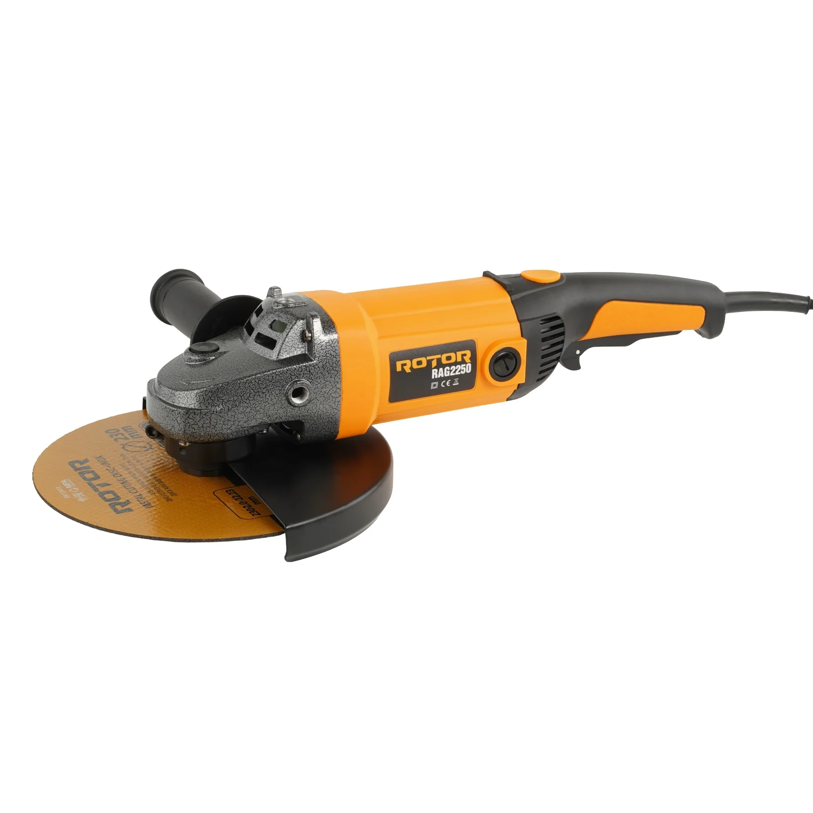 ROTOR RAG2250 Електрически ъглошлайф 2250 W, 230 мм, 6500 об./мин.