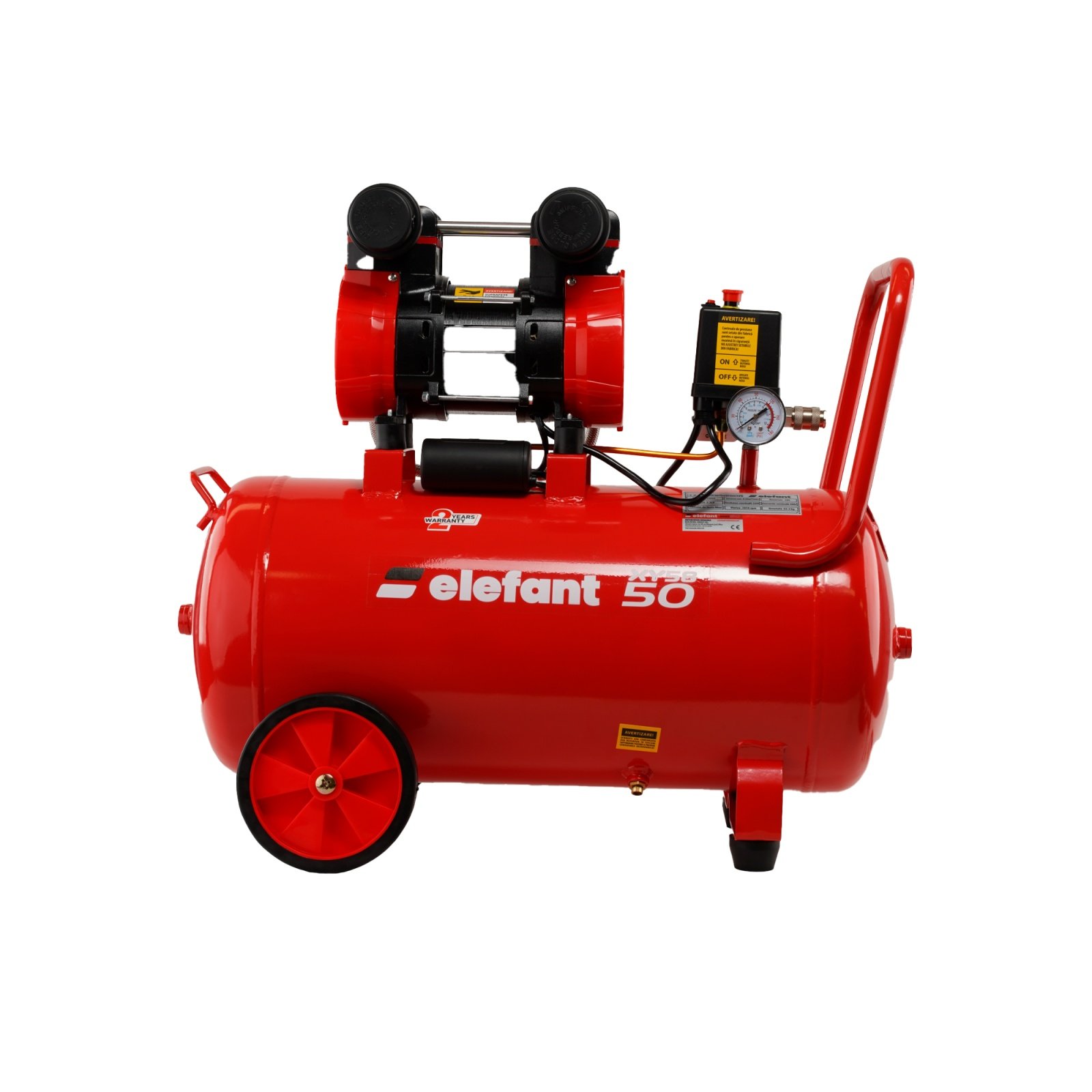XY5850 ELEFANT 50L Въздушен безмаслен компресор, 8BAR