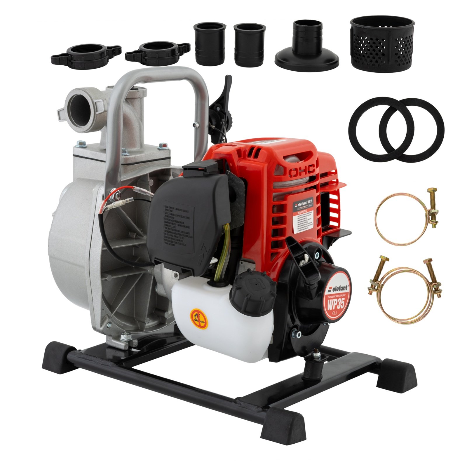 ELEFANT WP35 Моторна помпа за вода 4T, 1.5 цола, 15 м, дебит 8-10 m3h