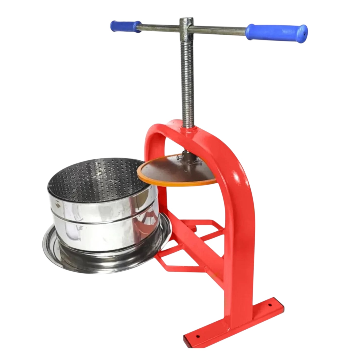 Dionis Inox 10л преса за грозде, двойна вана