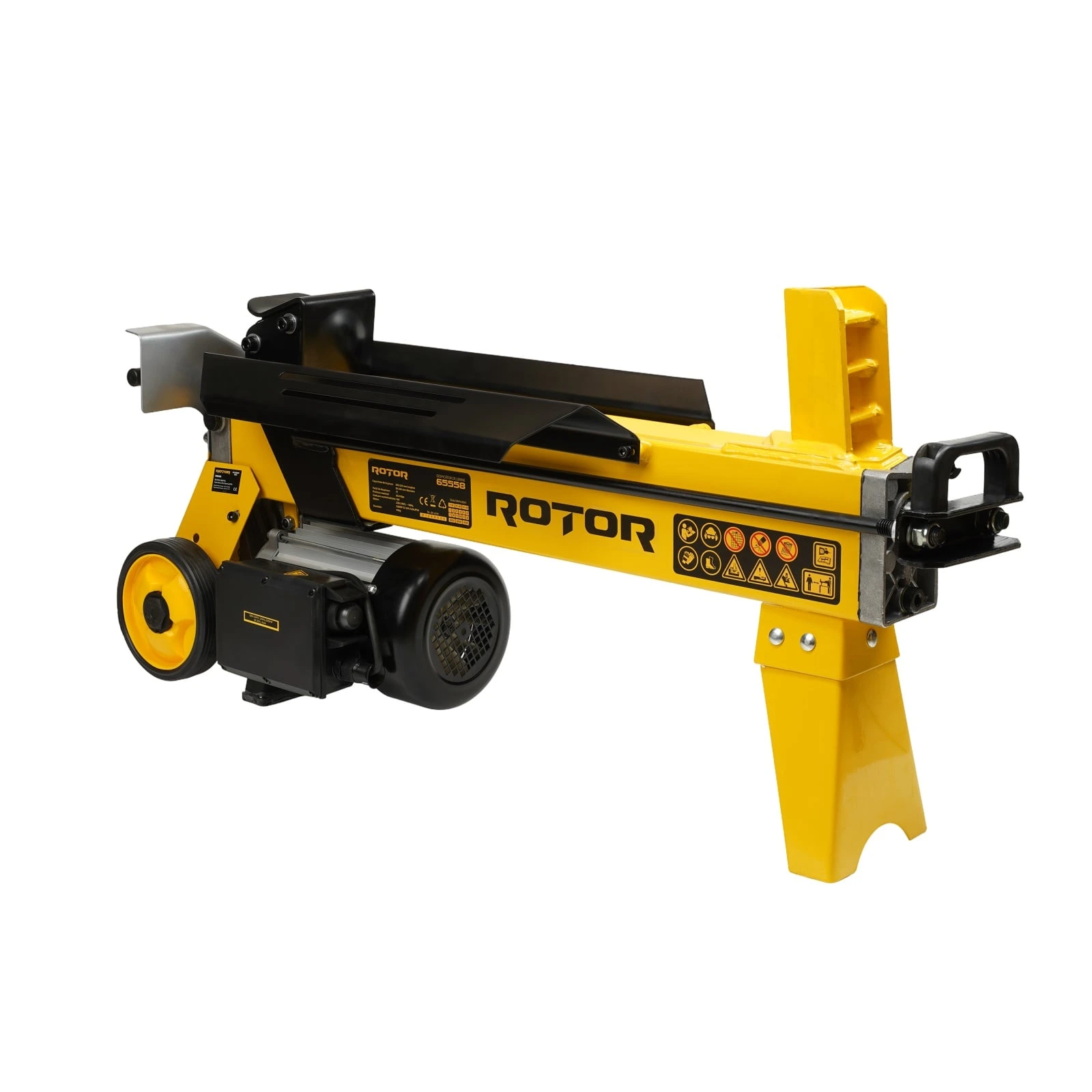 ROTOR 65558 Цепачка за дървени трупи, 5 тона, 2200W, максимална дължина на дървени трупи 52 см