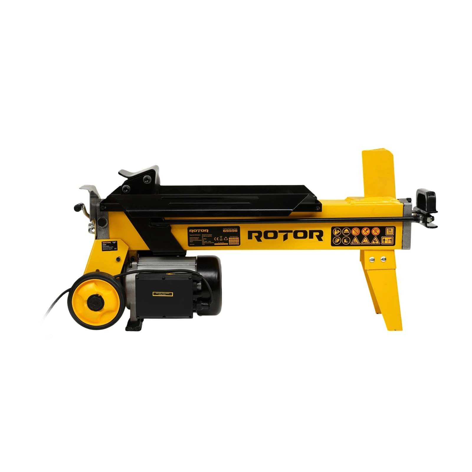 ROTOR 65558 Цепачка за дървени трупи, 5 тона, 2200W, максимална дължина на дървени трупи 52 см