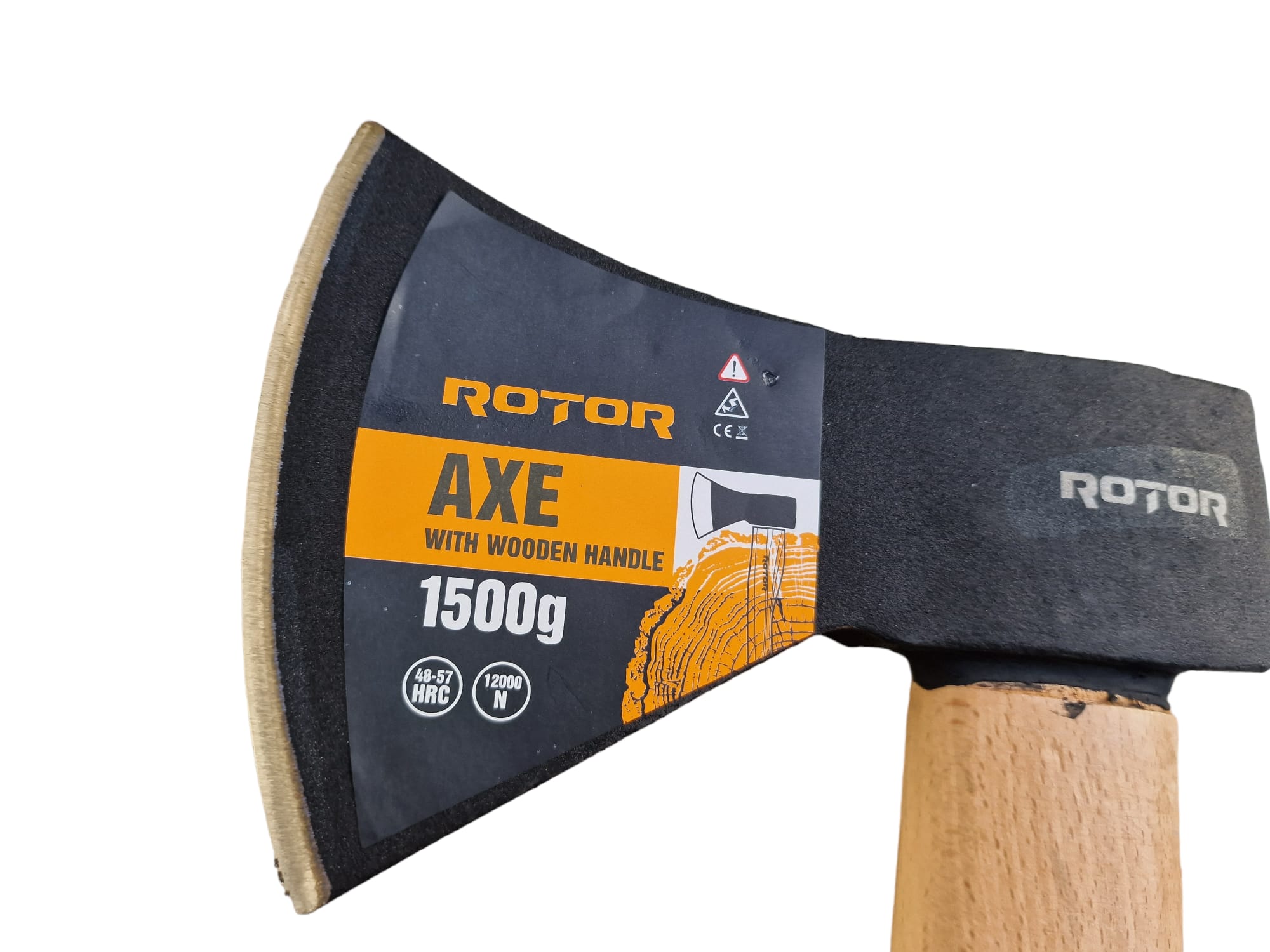 Брадва ROTOR 613 с дървена дръжка 1500 гр.