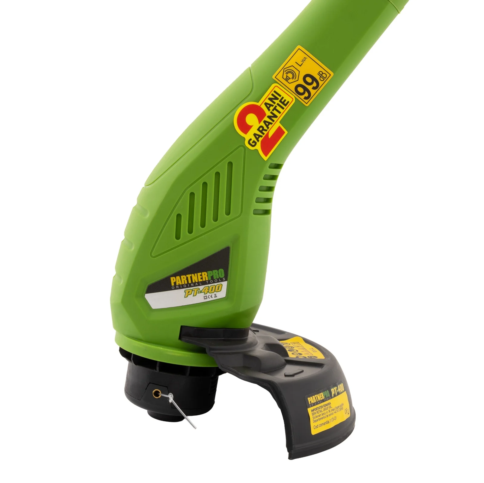 PT-400 PartnerPro електрически тример, 400 W, 11000 об/мин, диаметър на косене 220 мм