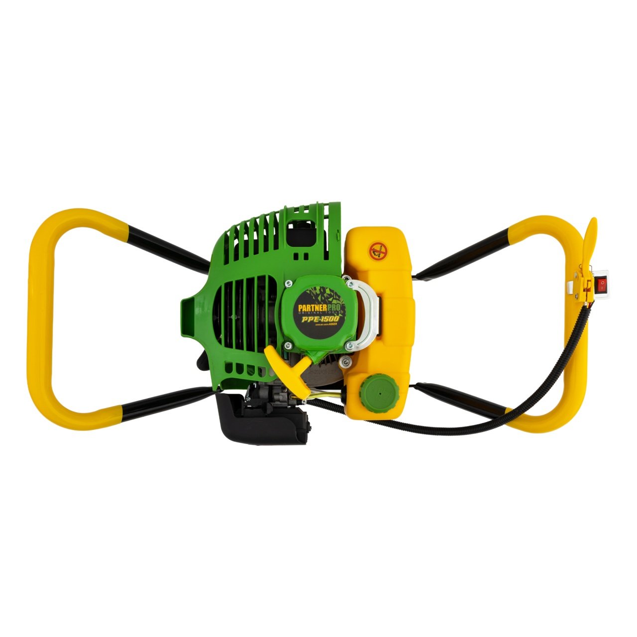 PARTNERPRO PPE1500 Моторен свредел, 52 cm3, 2800-3200 об/мин., в комплект с Ø150х800mm