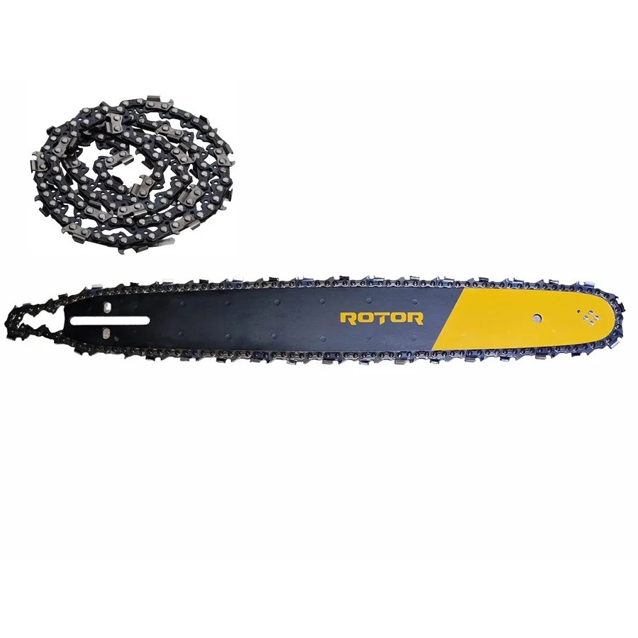 Комплект шина и верига 16"/40 см, стъпка 3/8, 28 зъба, 57 звена, 1.3 мм, ROTOR
