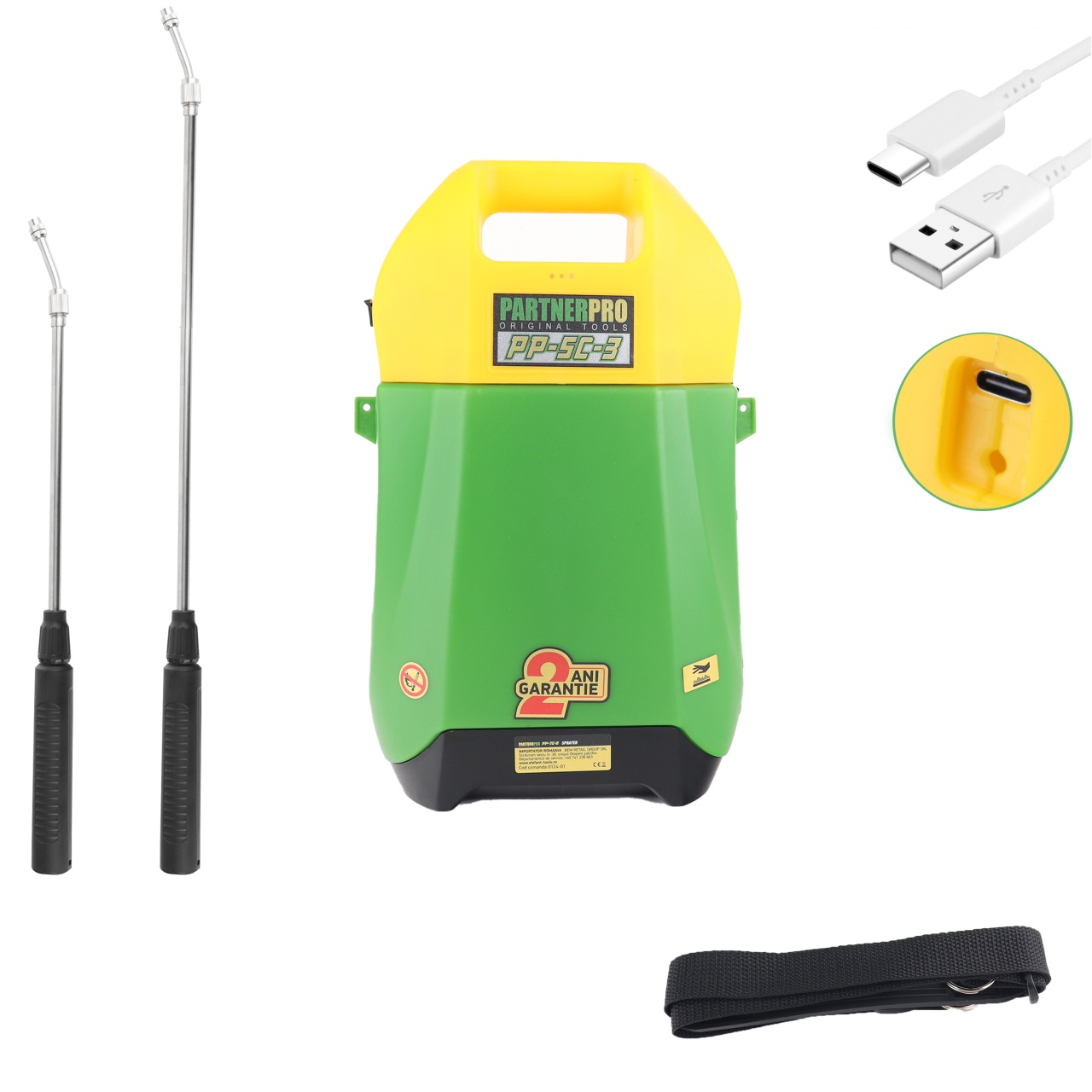 PP-5C-3 Акумулаторна пръскачка 5 л. Li-ion PARTNERPRO, 5V, 2500 mAh