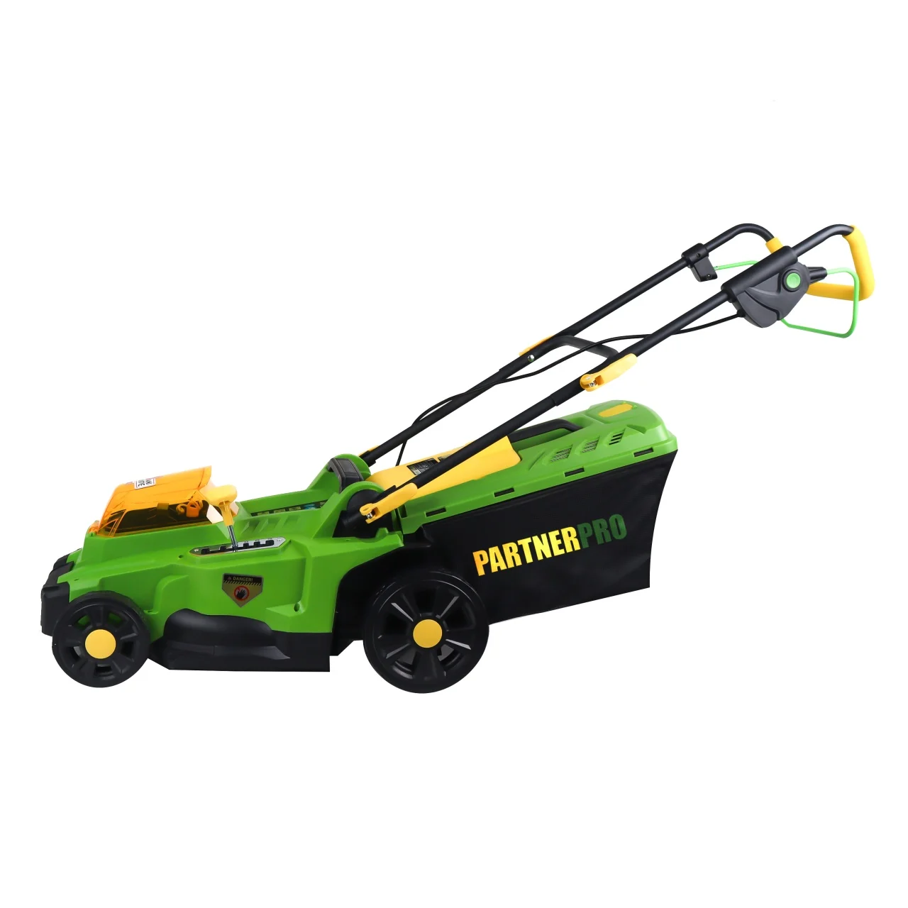 Акумулаторна косачка PARTNERPRO PP8A110-J, 3300 об./мин., 35 л. Две батерии 2x20V 4Ah, 1 двойно зарядно устройство 20V