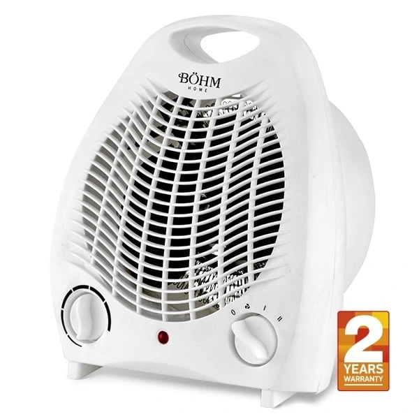 BÖHM BFH-801 Вентилаторна печка, 3 степени 750/1000/2000W, площ 20-25 м²