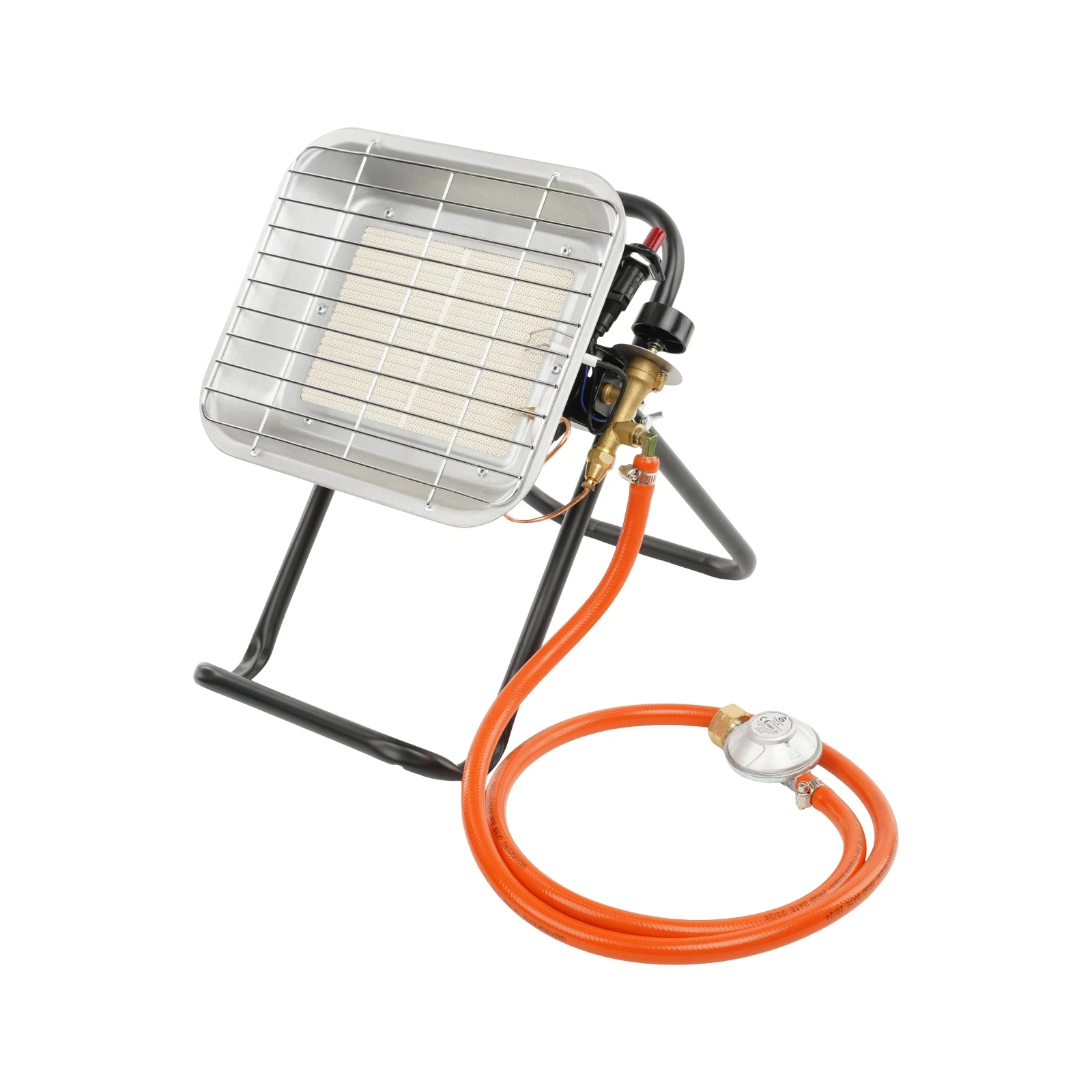 Газов нагревател, печка LPG BÖHM BF-009D-02, 4,5 kW, 20-80 m², LPG регулатор + LPG маркуч 1,5 m
