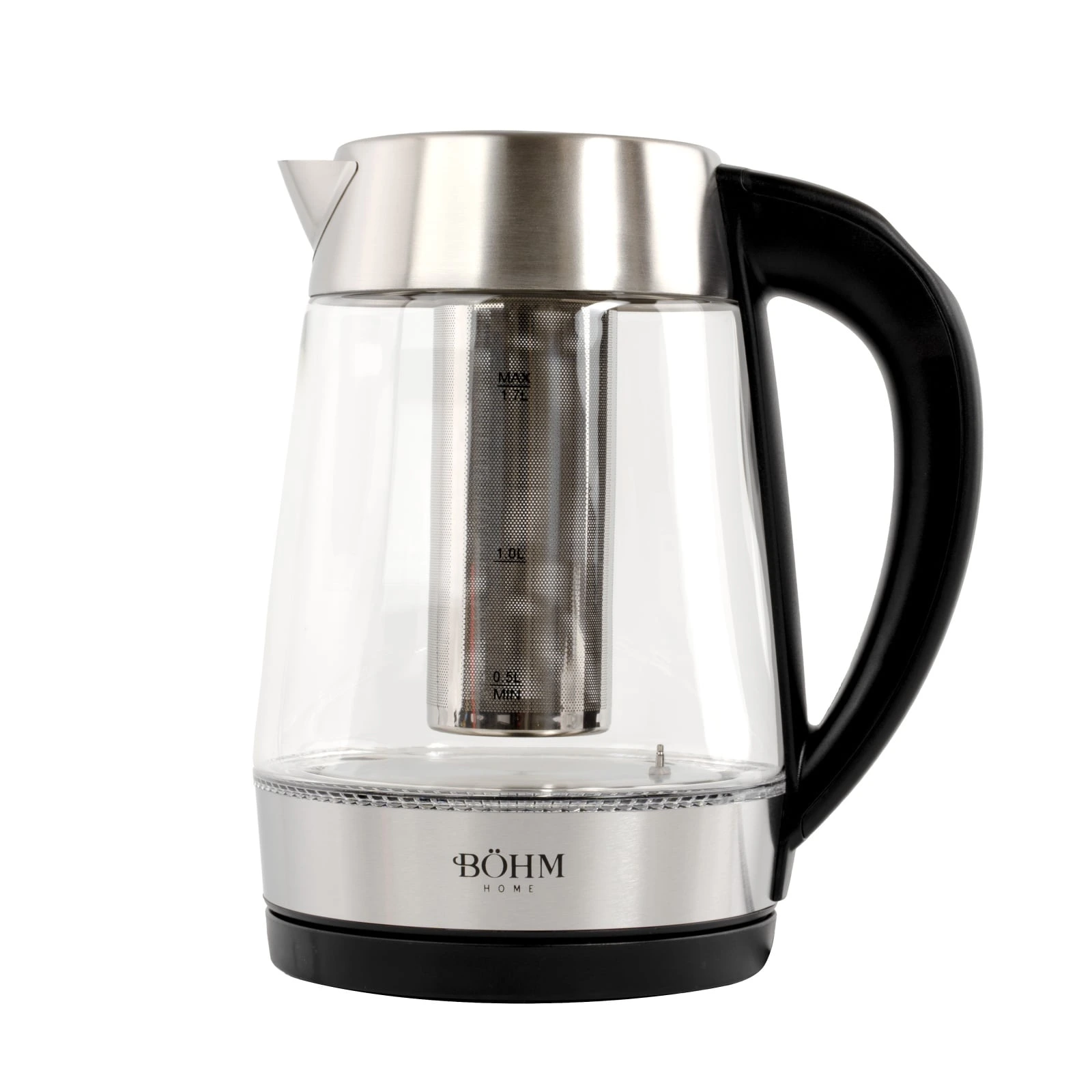 Електрическа кана за вода BÖHM BHB1703DT, 1850-2200W, 1.7 L