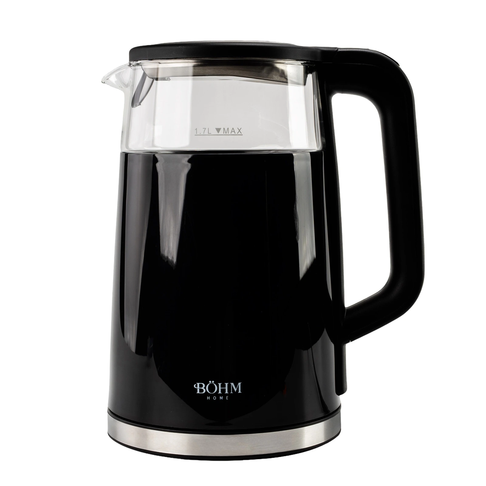 Електрическа кана за вода BÖHM BHB8717D, 1850-2200W, 1.7 L