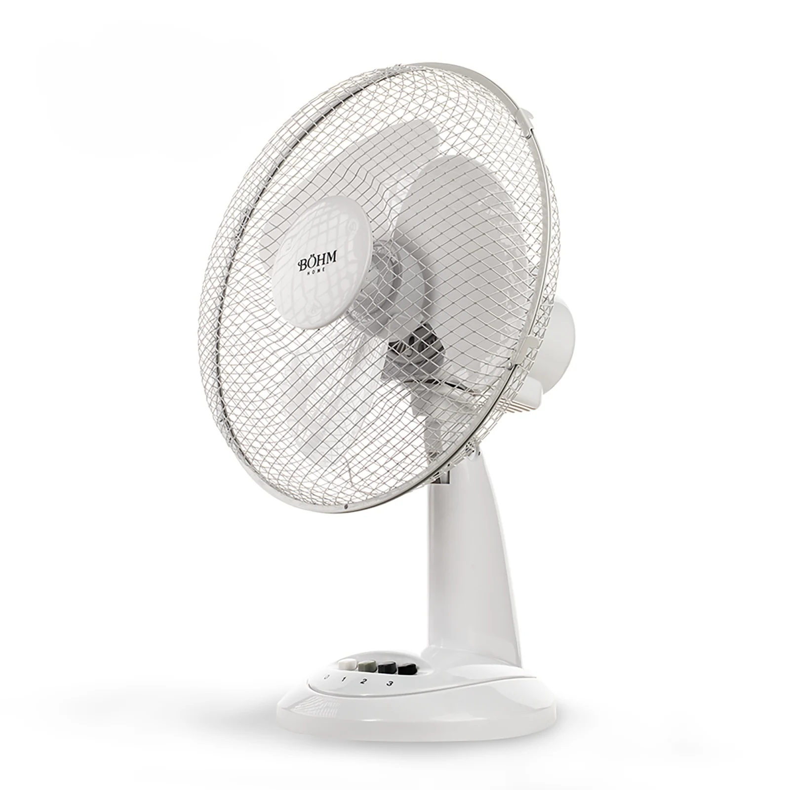 BLTF-1203 Вентилатор настолен 30 см / 12" BOHM, 3 скорости, 3 перки, 40 W