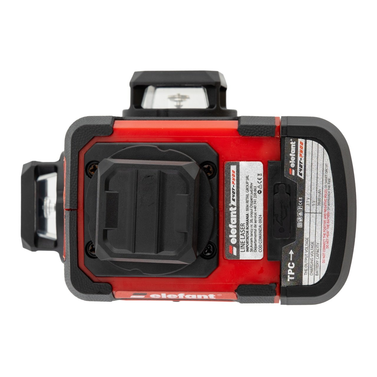 ELEFANT E4DT-PY02 4D Лазерен нивелир с LCD дисплей, тринога, куфар, 3D – 3 x 360° (12 линии), 4D – 4 x 360° (16 линии)