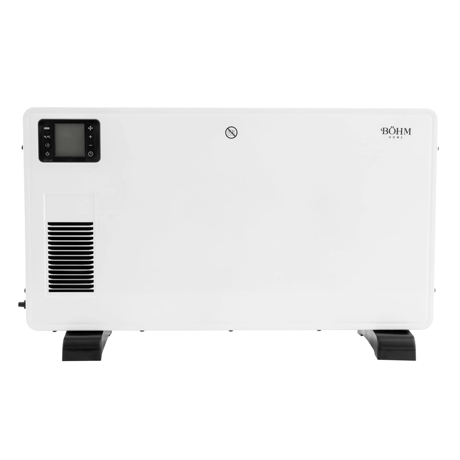 BÖHM BH02 2000W Електрически конвектор с дисплей и дистанционно управление, 20 м²