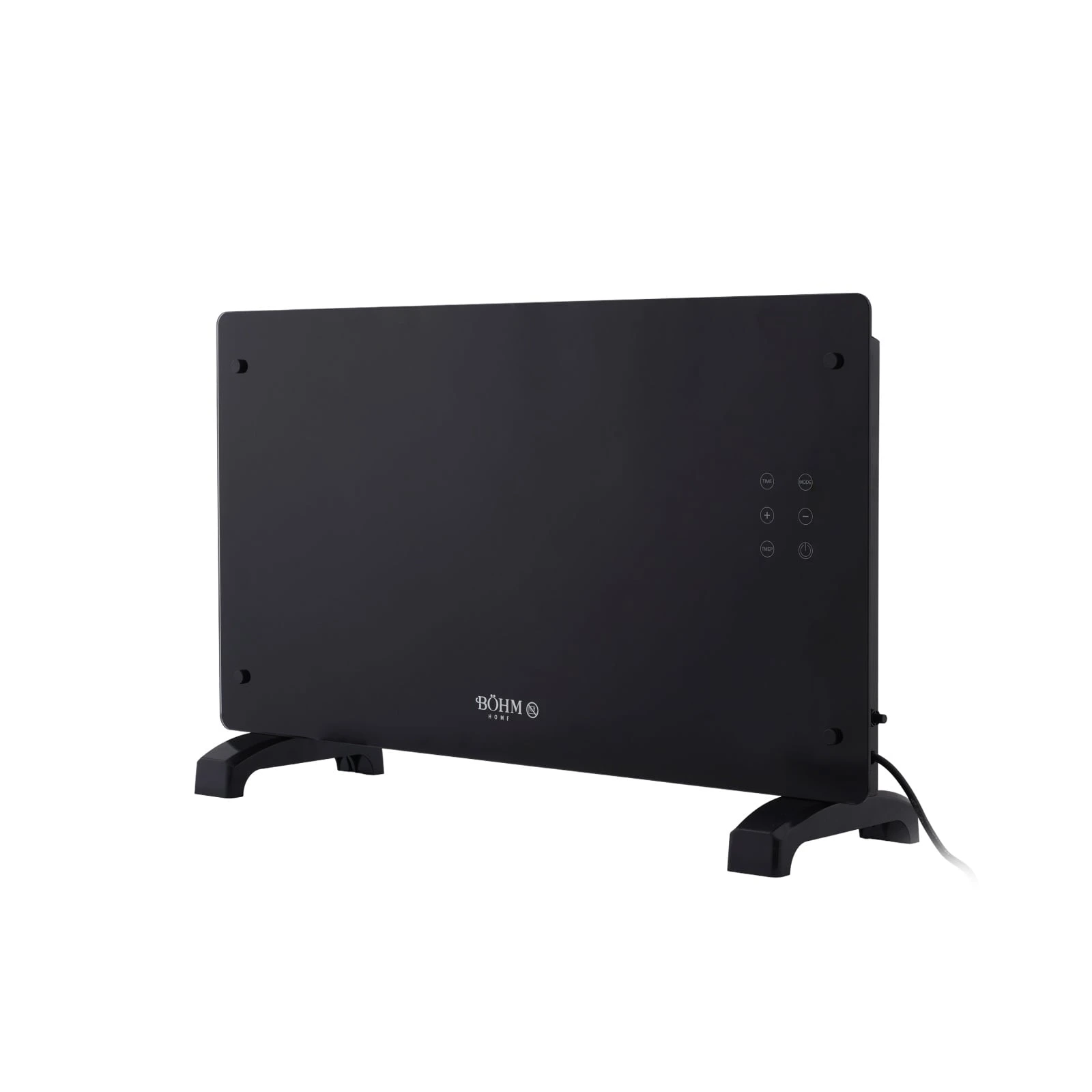 BÖHM BH09G-BL Електрически конвектор със стъклен панел 2000W, с WiFi 5-50°C