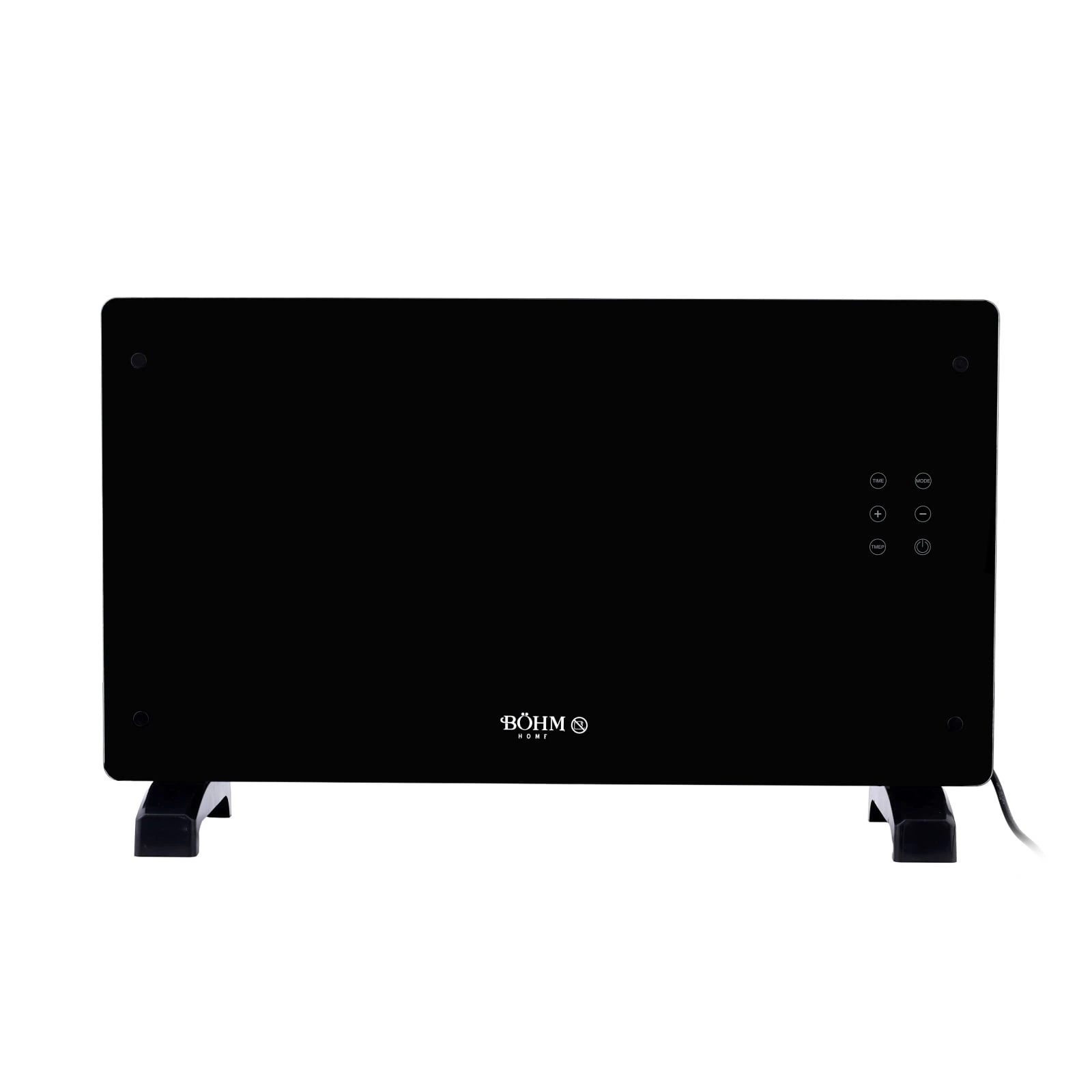 BÖHM BH09G-BL Електрически конвектор със стъклен панел 2000W, с WiFi 5-50°C