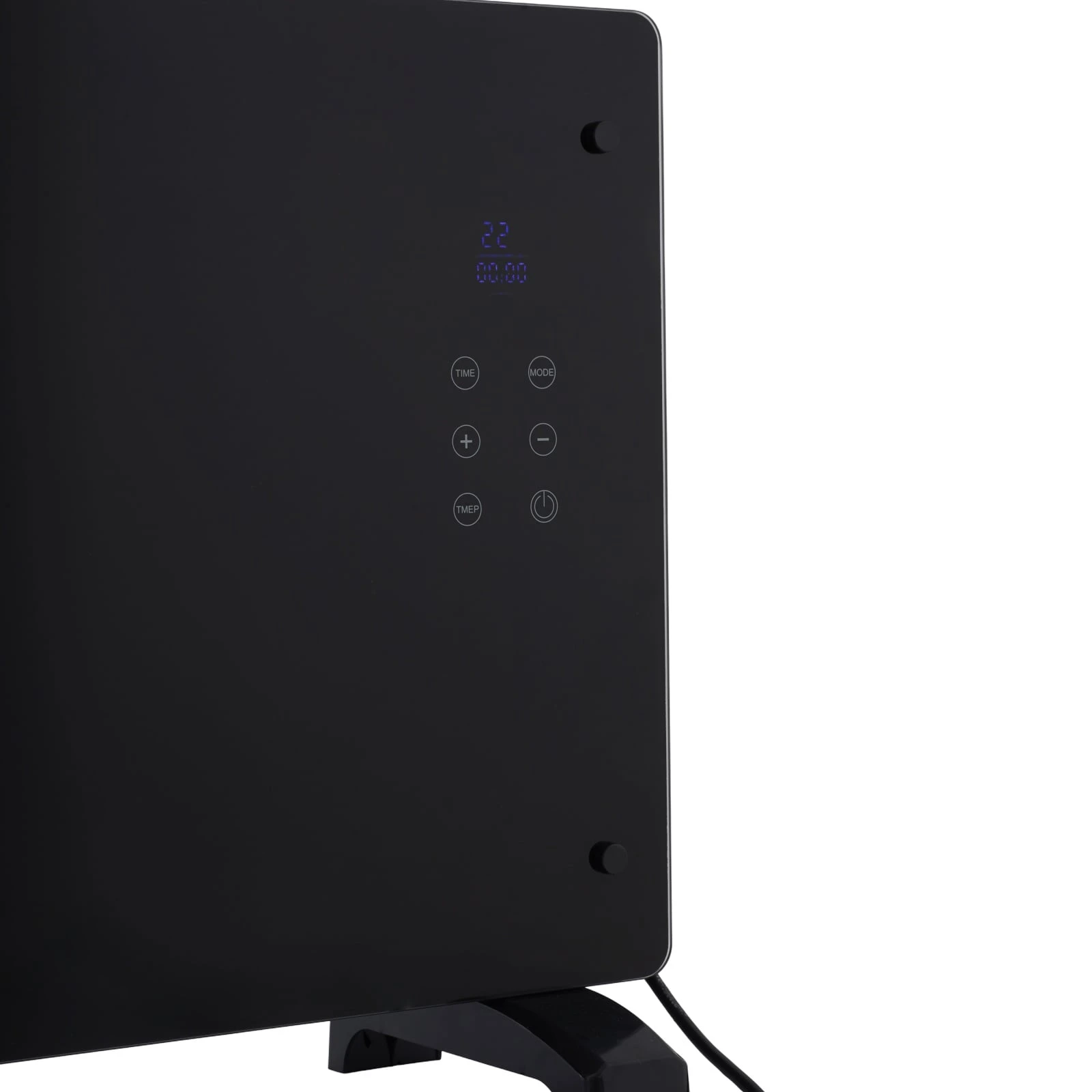 BÖHM BH09G-BL Електрически конвектор със стъклен панел 2000W, с WiFi 5-50°C