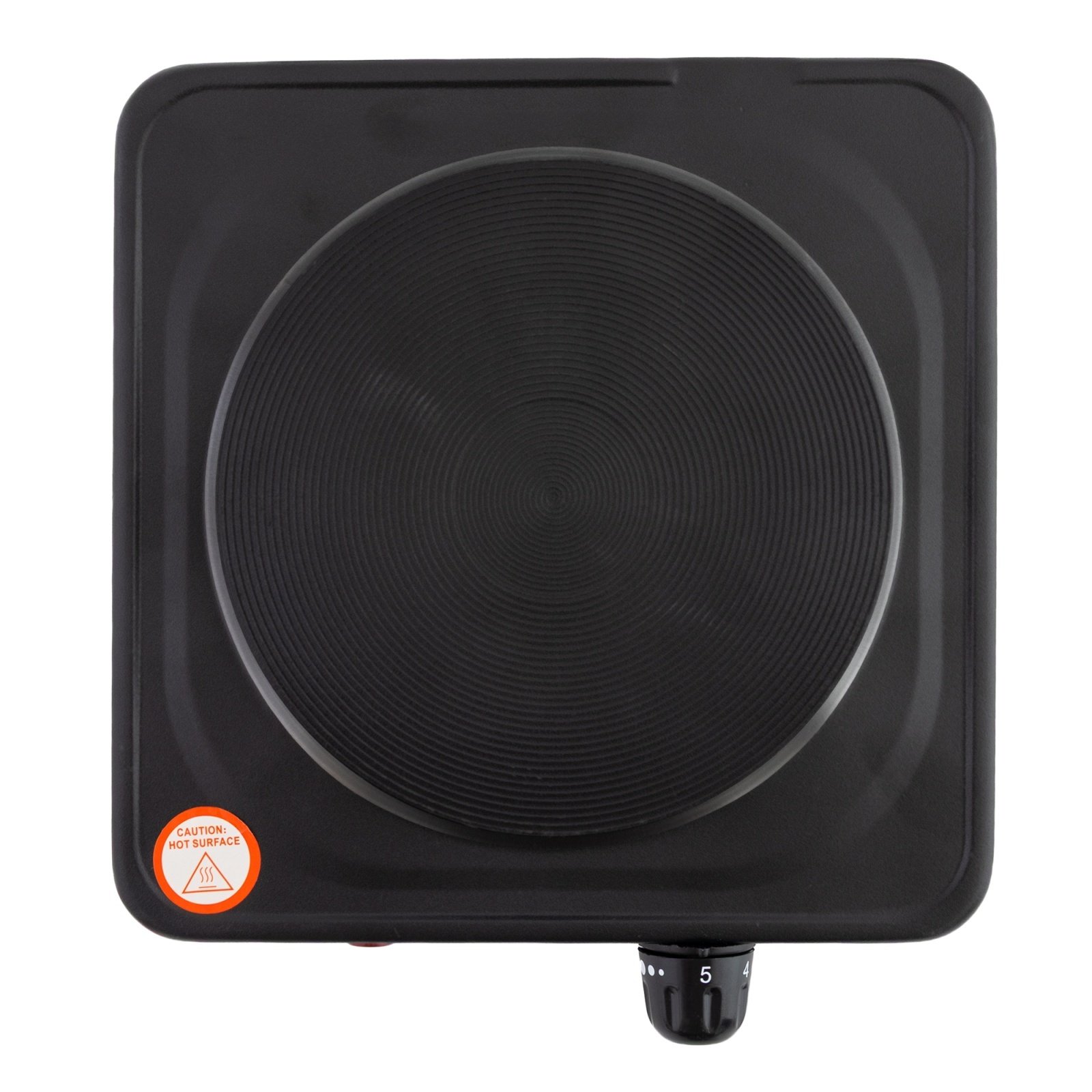 BÖHM BE-H-002F-B Електрически котлон с един котлон 155 мм, 1000W, черен