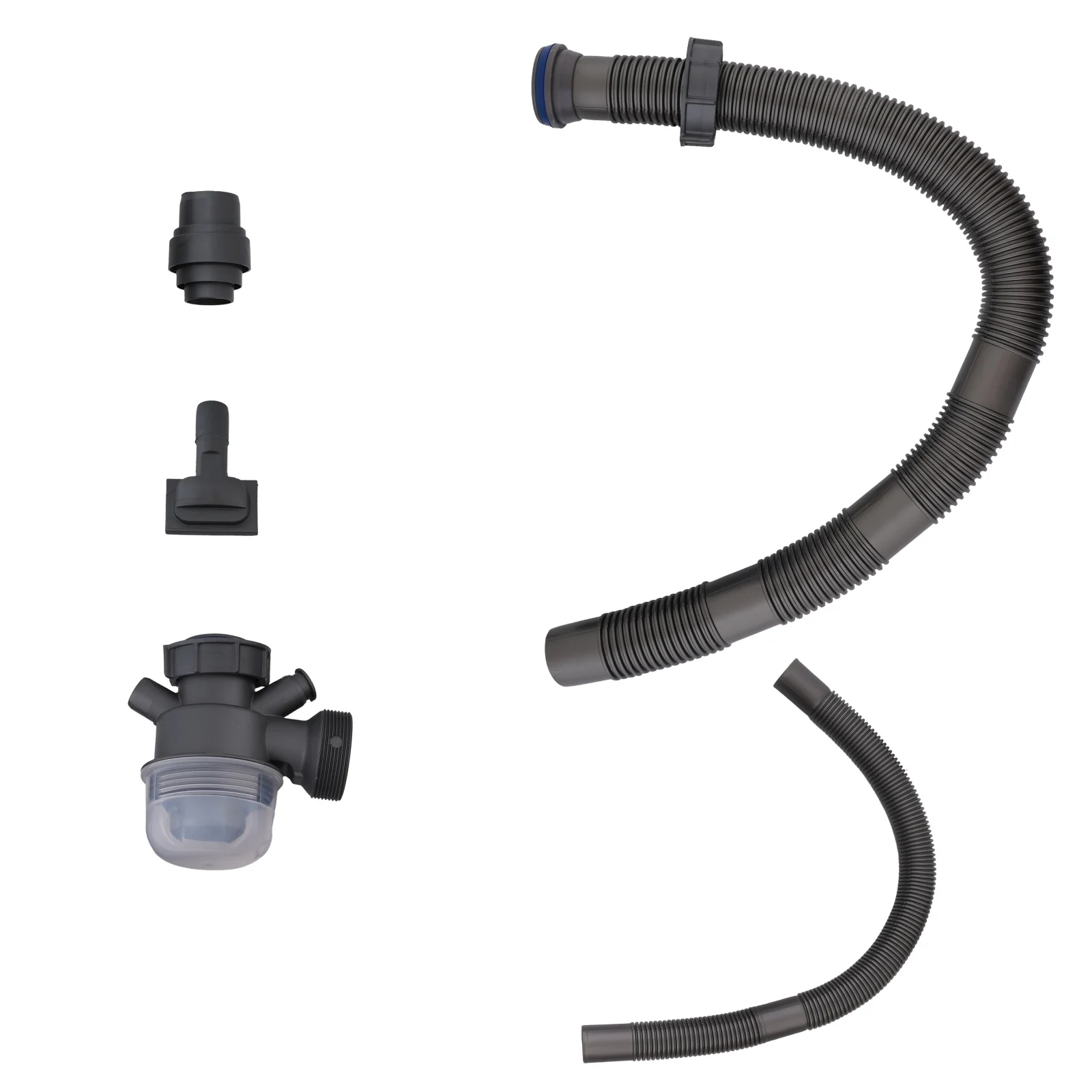 BOHM BH6050B Кухненска мивка, цвят Nano Black, SUS304 (3.0/0.8), от неръждаема стомана, 600x500x215 мм