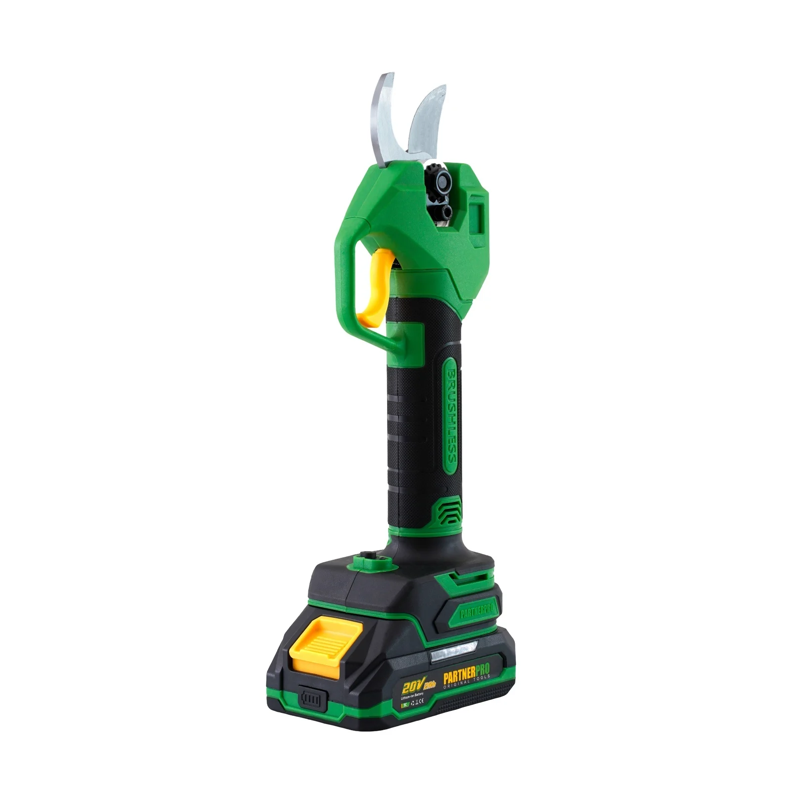 PARTNERPRO PP-FE2A акумулаторна градинска ножица, 20V/2Ah, 250Nm, до 25 мм