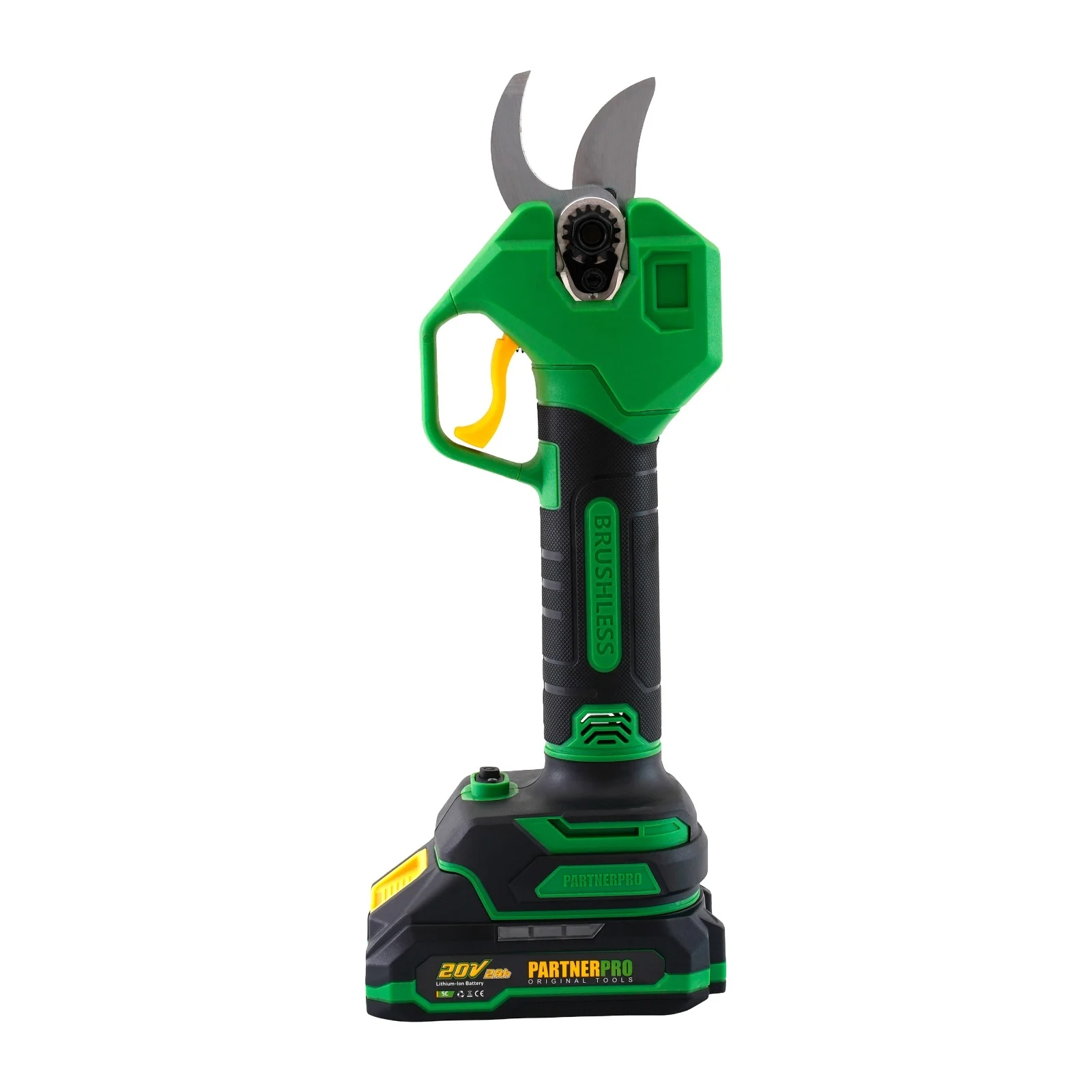 PARTNERPRO PP-FE2A акумулаторна градинска ножица, 20V/2Ah, 250Nm, до 25 мм