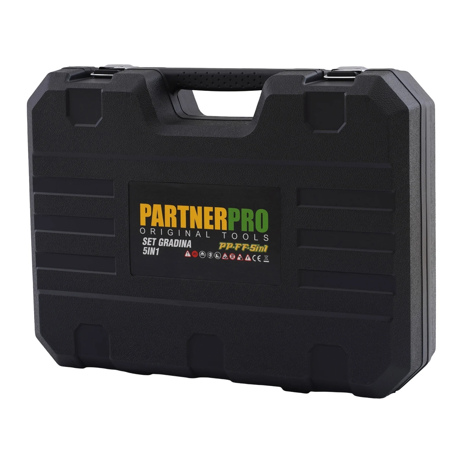 PARTNERPRO PP-FF 5 в 1 Комплект акумулаторна градинска ножица и верижен трион, 2 батерии 20V/2Ah, безчеткови.