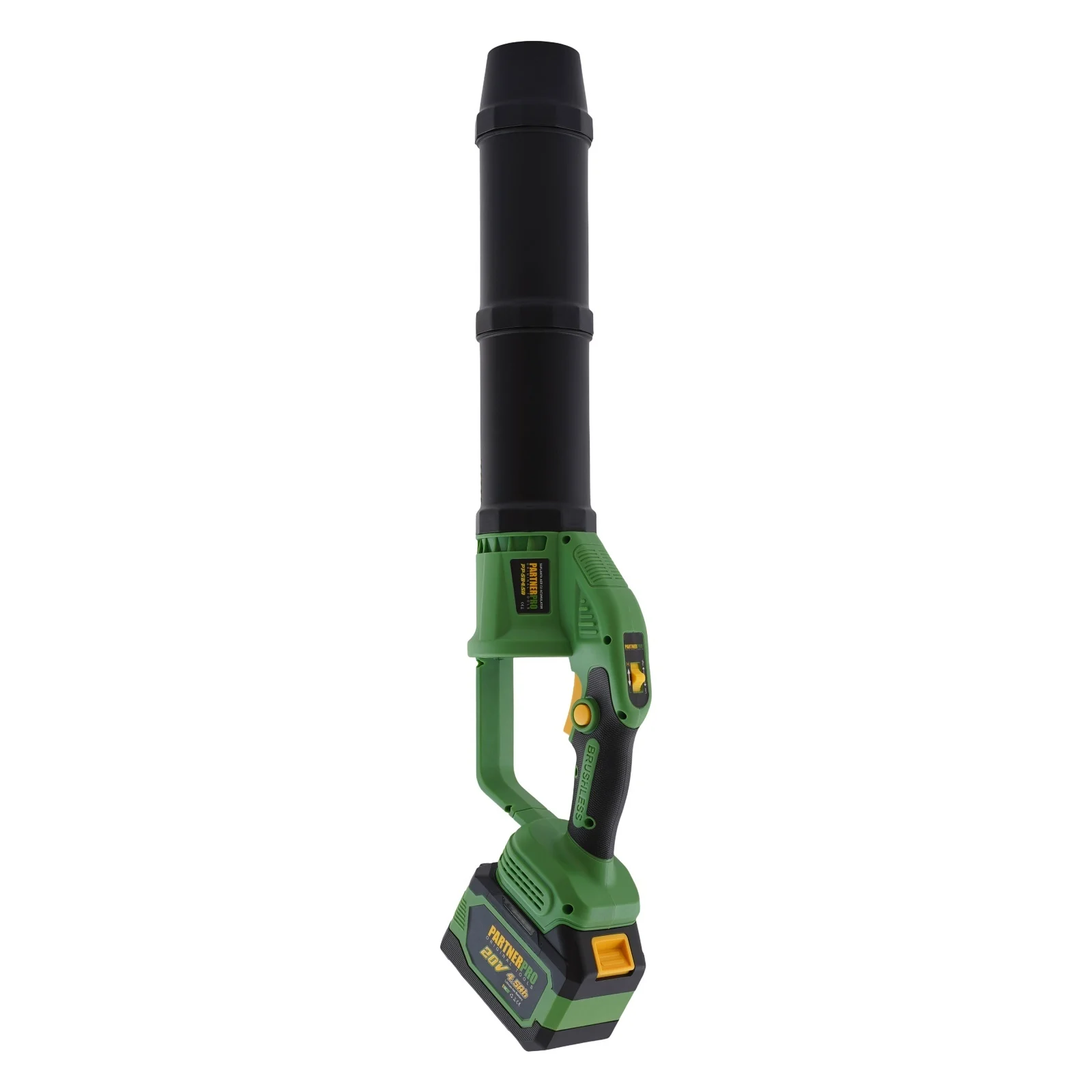 PARTNERPRO Акумулаторна духалка за листа PP-SB4.5A, комплект батерия 20V/4.5Ah, зарядно