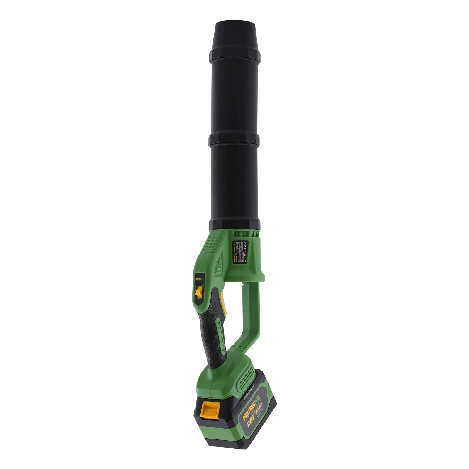 PARTNERPRO Акумулаторна духалка за листа PP-SB4.5A, комплект батерия 20V/4.5Ah, зарядно