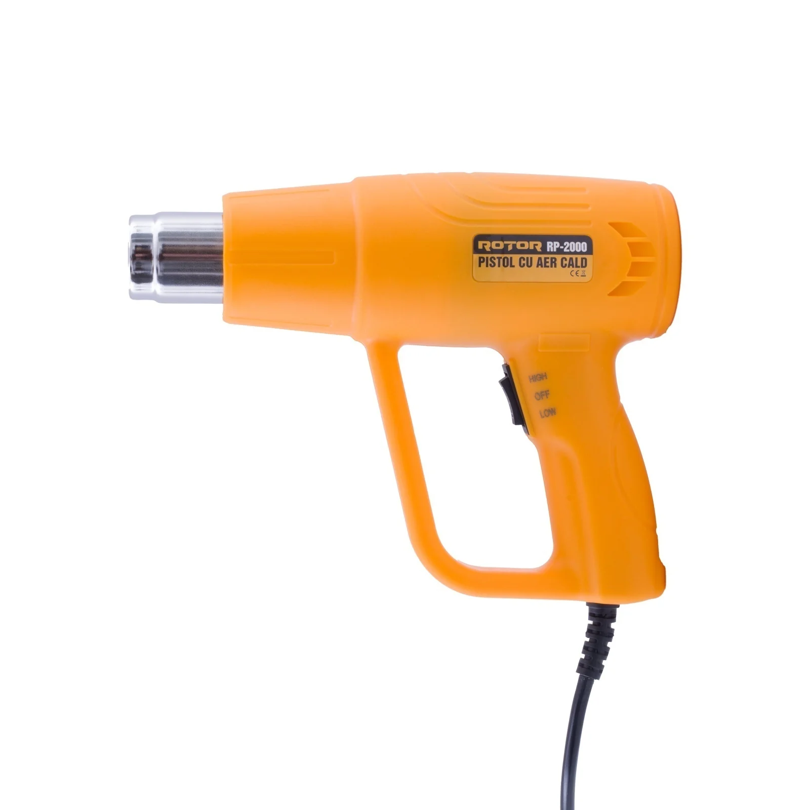 RP-2000 пистолет за горещ въздух, 1600 W, 300–520°C, ROTOR