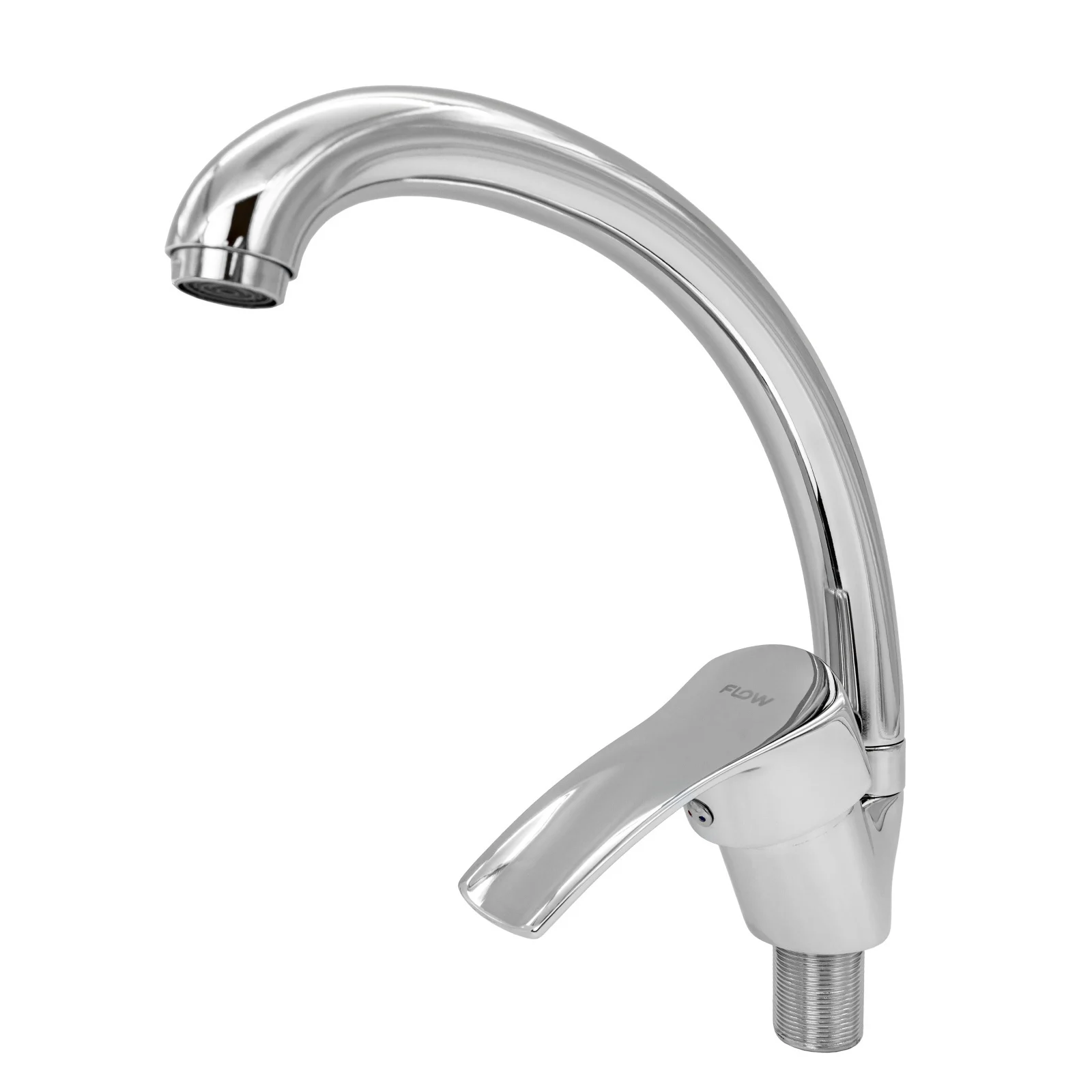 FL UF-275ZC, Кухненски смесител, хром, FLOW