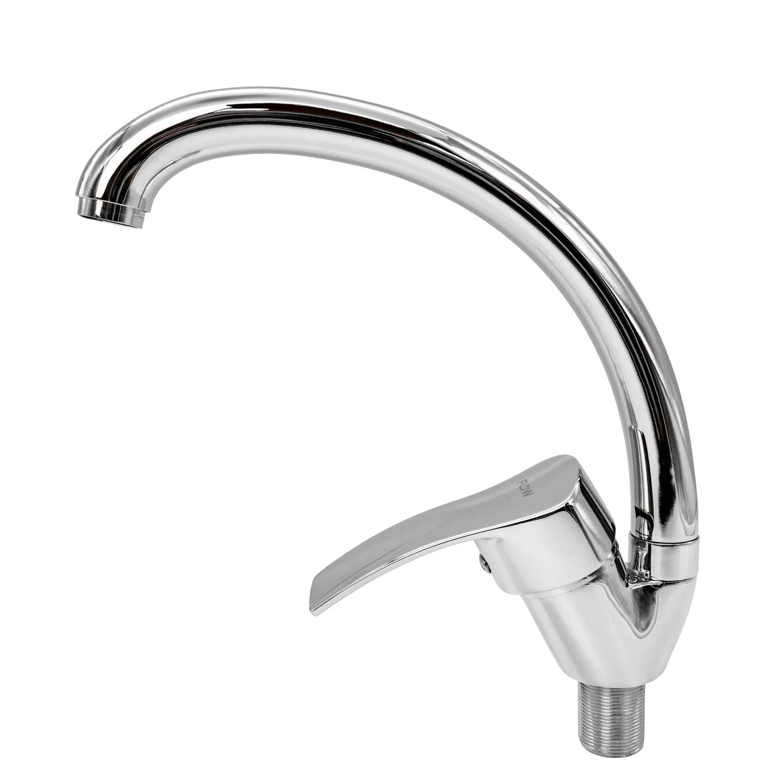FL UF-275ZC, Кухненски смесител, хром, FLOW