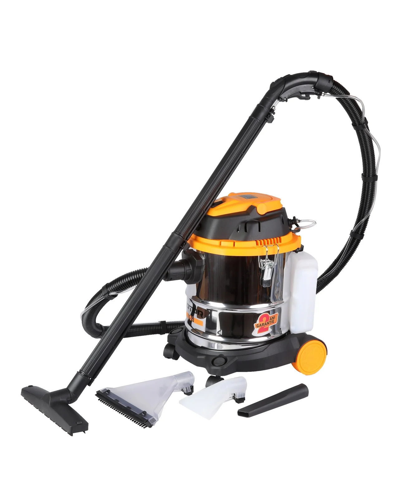 RS-20 ROTOR Прахосмукачка за сухо и мокро почистване и перяща функция, 1600 W, 20 Л, 18 kPa