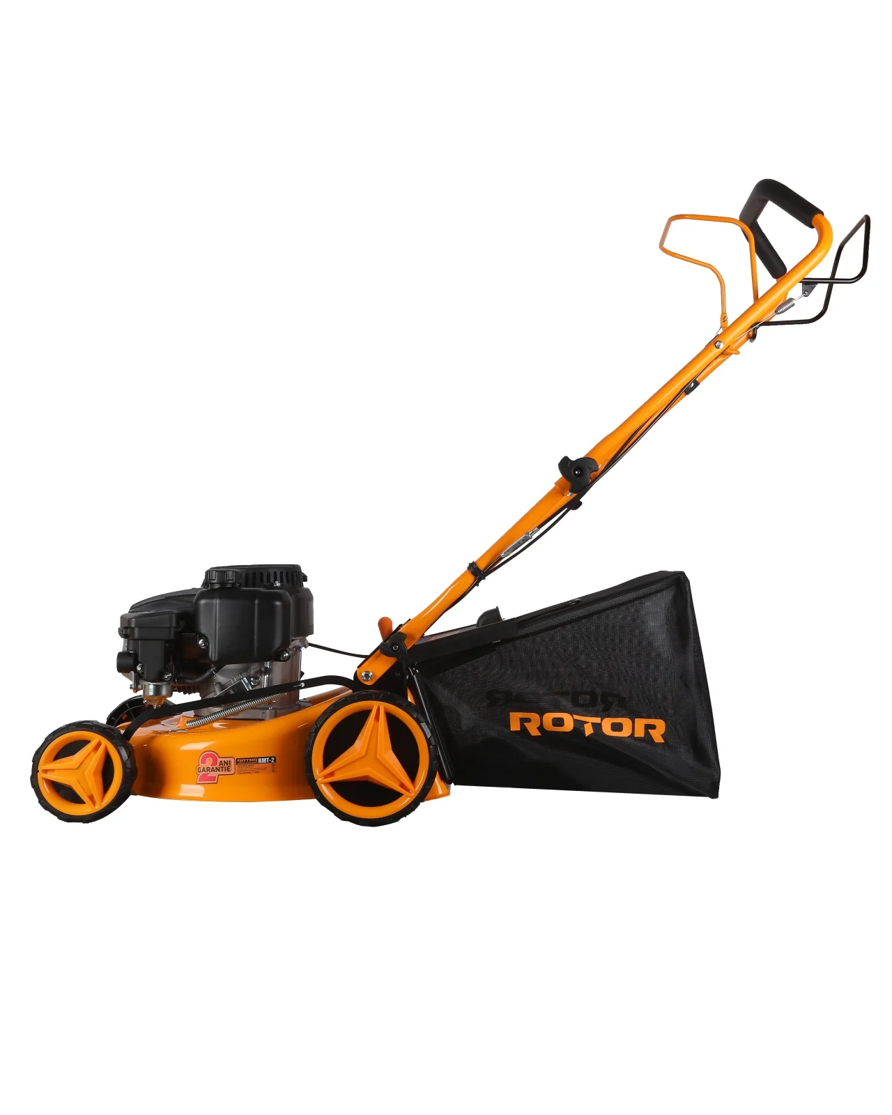 RMT-2 Бензинова косачка за трева самоходна ROTOR, 40 см, 40 л кош, 4 тактова, 2.5 к.с., височина на косене 7 степени