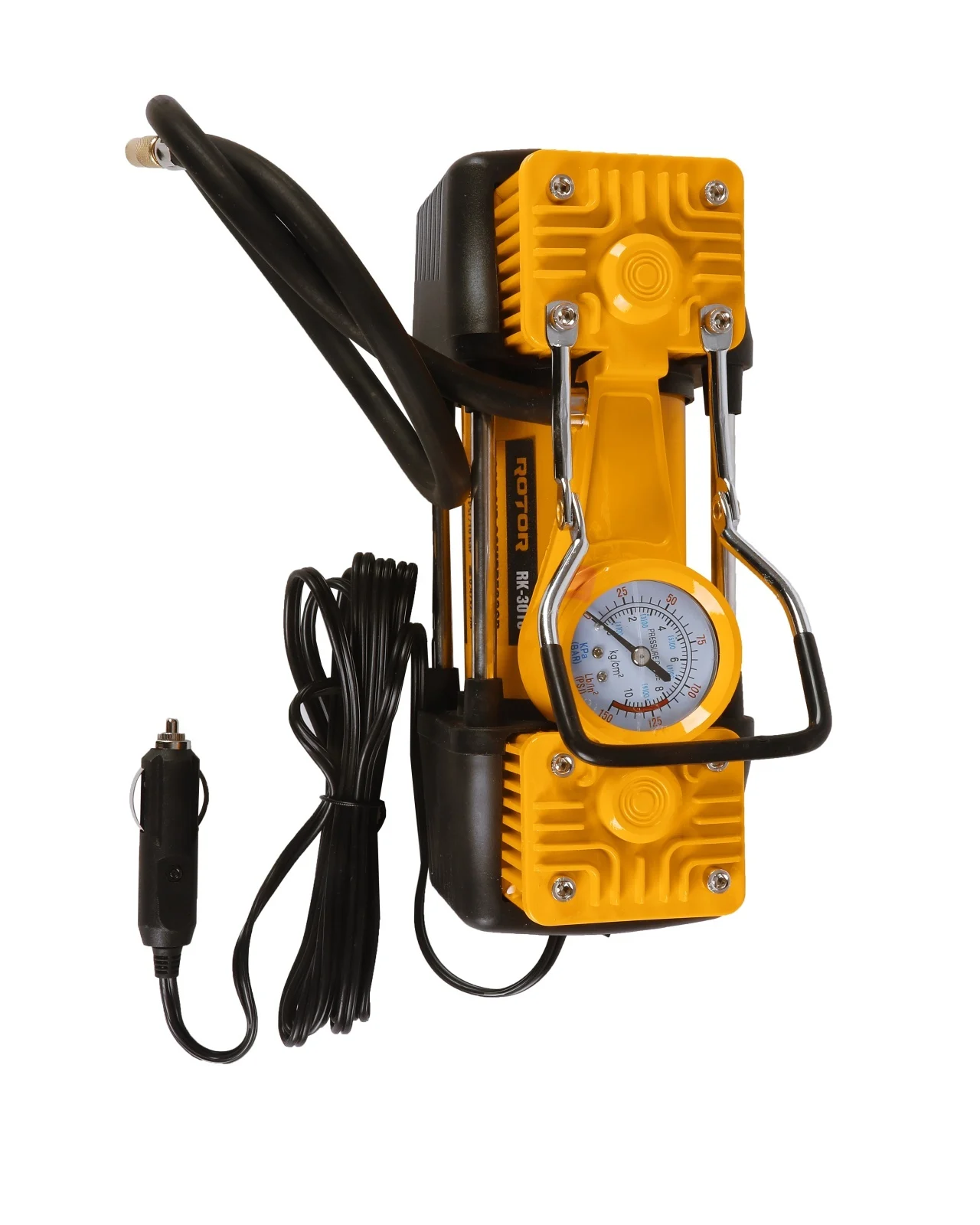 RK-3010 мини компресор за кола с аксесоари, ROTOR, 30A, DC 12V, 10 Bar