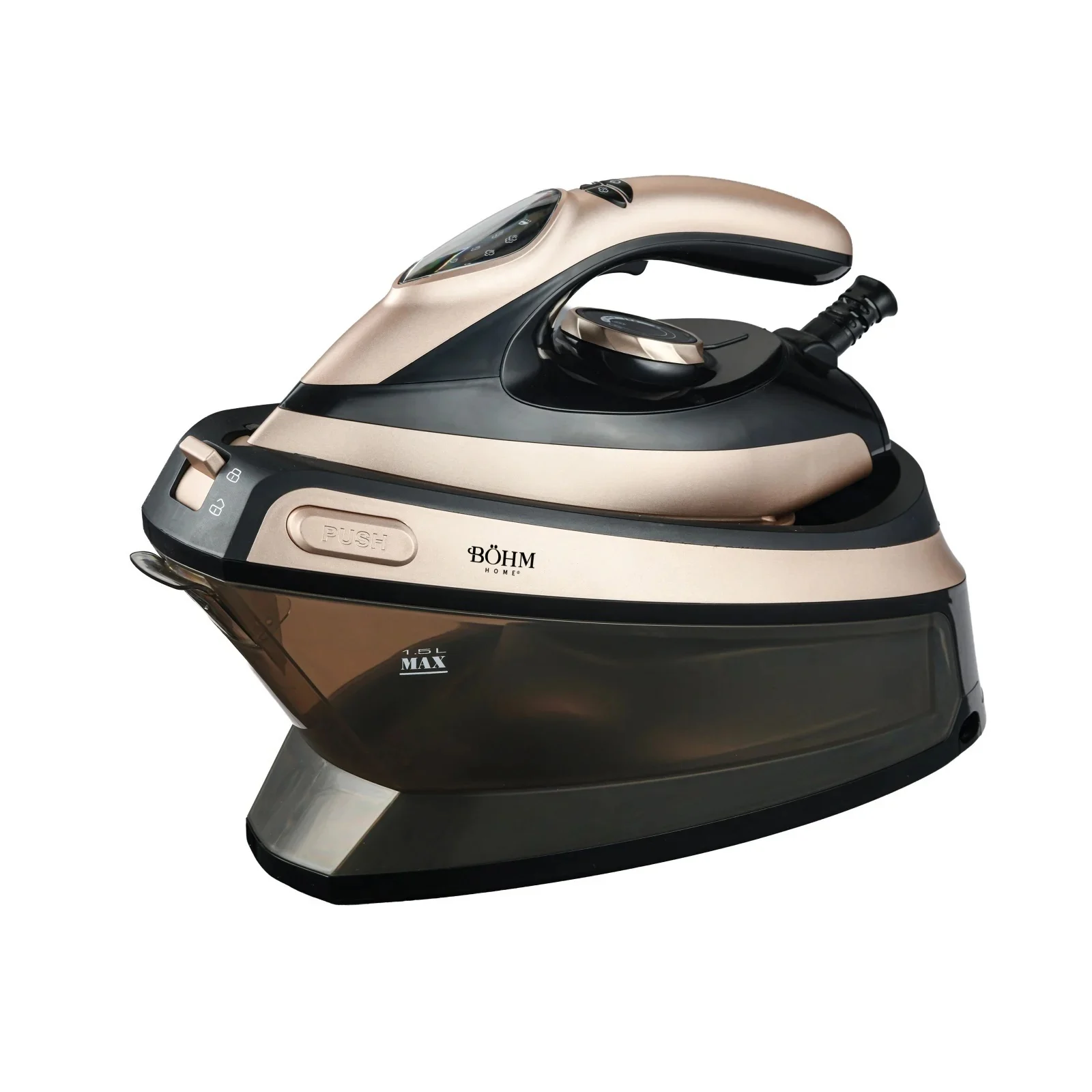 Център за гладене, парогенератор BIG-2401 BG BOHM Home, 2400W, 5.5 Bar, 1500 мл, 185-238 мм.