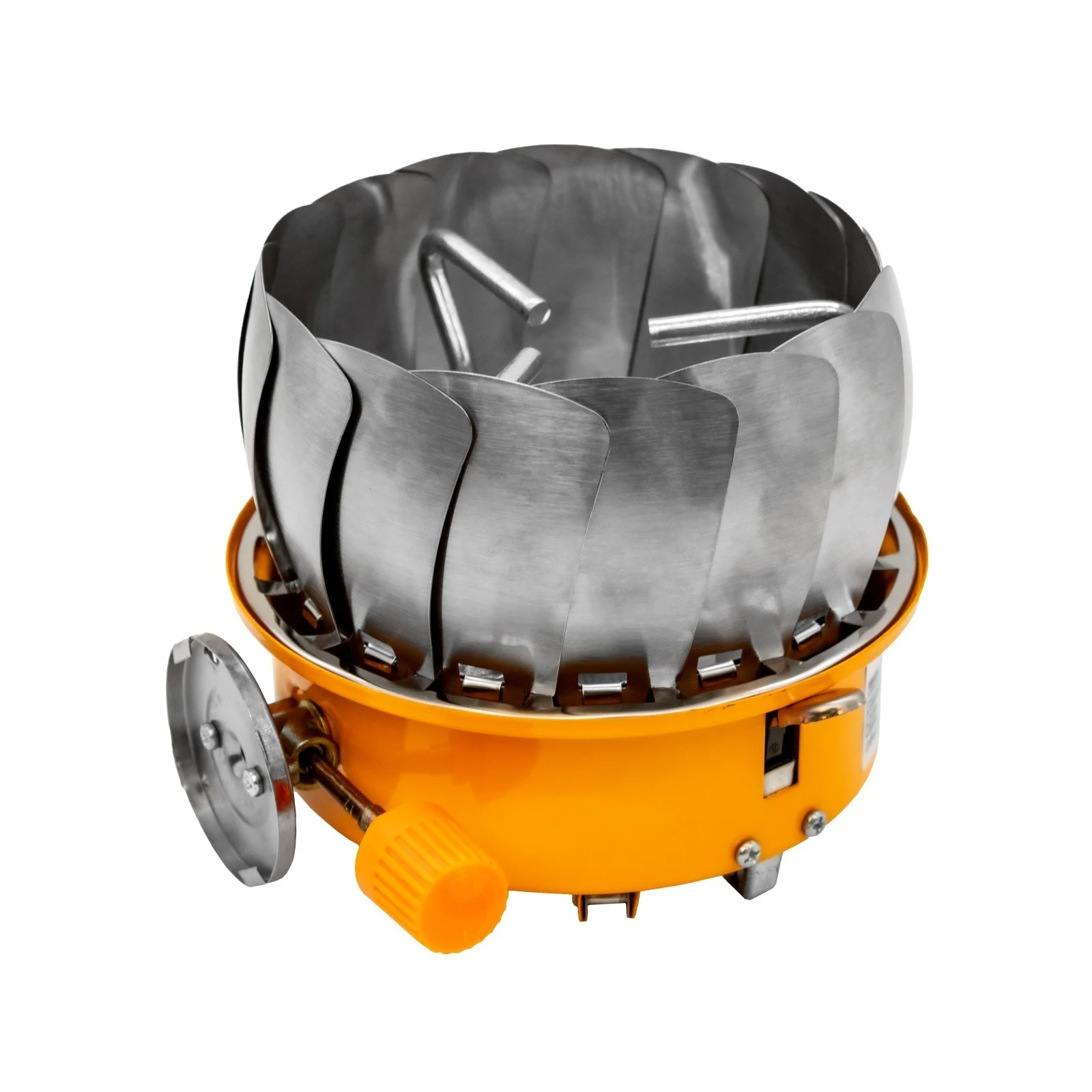 ROTOR RPCG-282YW Преносима ветроустойчива газова горелка, къмпинг, 2.8 kW, електрическо запалване, разход 200 г/ч, пред. код 16591