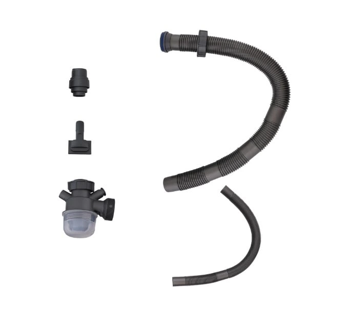 BOHM BH6050B Кухненска мивка, цвят Antracite, от неръждаема стомана, 600x500x220 мм, включен сифон, пред. код 16977
