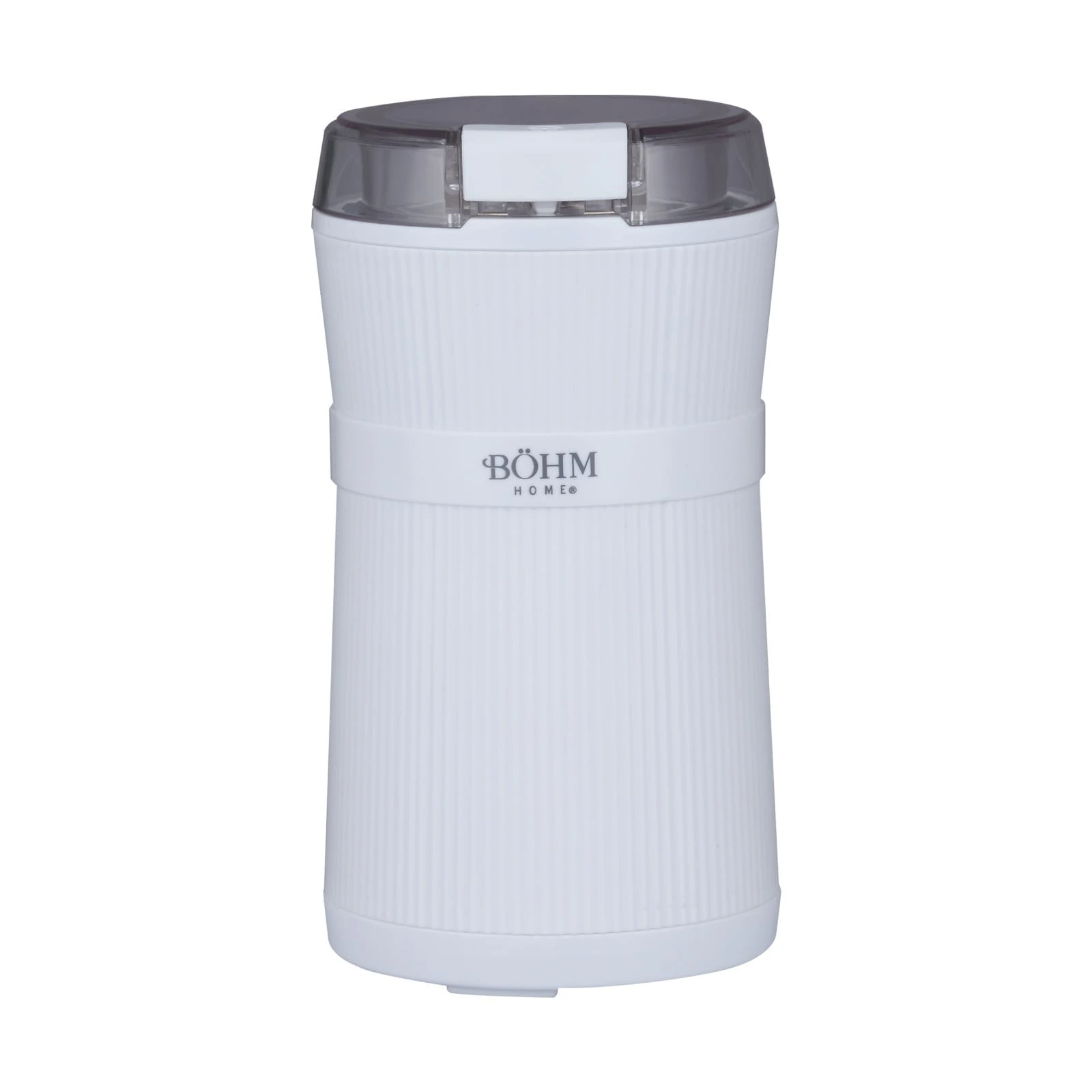 BOHM BCGP20W5 Електрическа кафемелачка, 200W, 50g, 2 ножа от неръждаема стомана, бяла