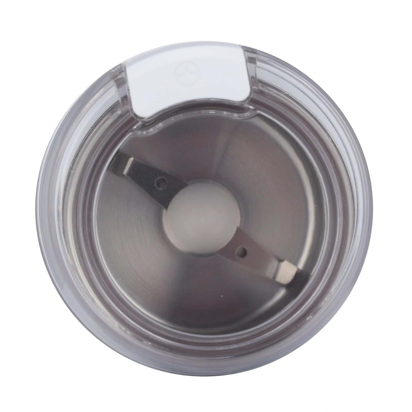 BOHM BCGP20W5 Електрическа кафемелачка, 200W, 50g, 2 ножа от неръждаема стомана, бяла