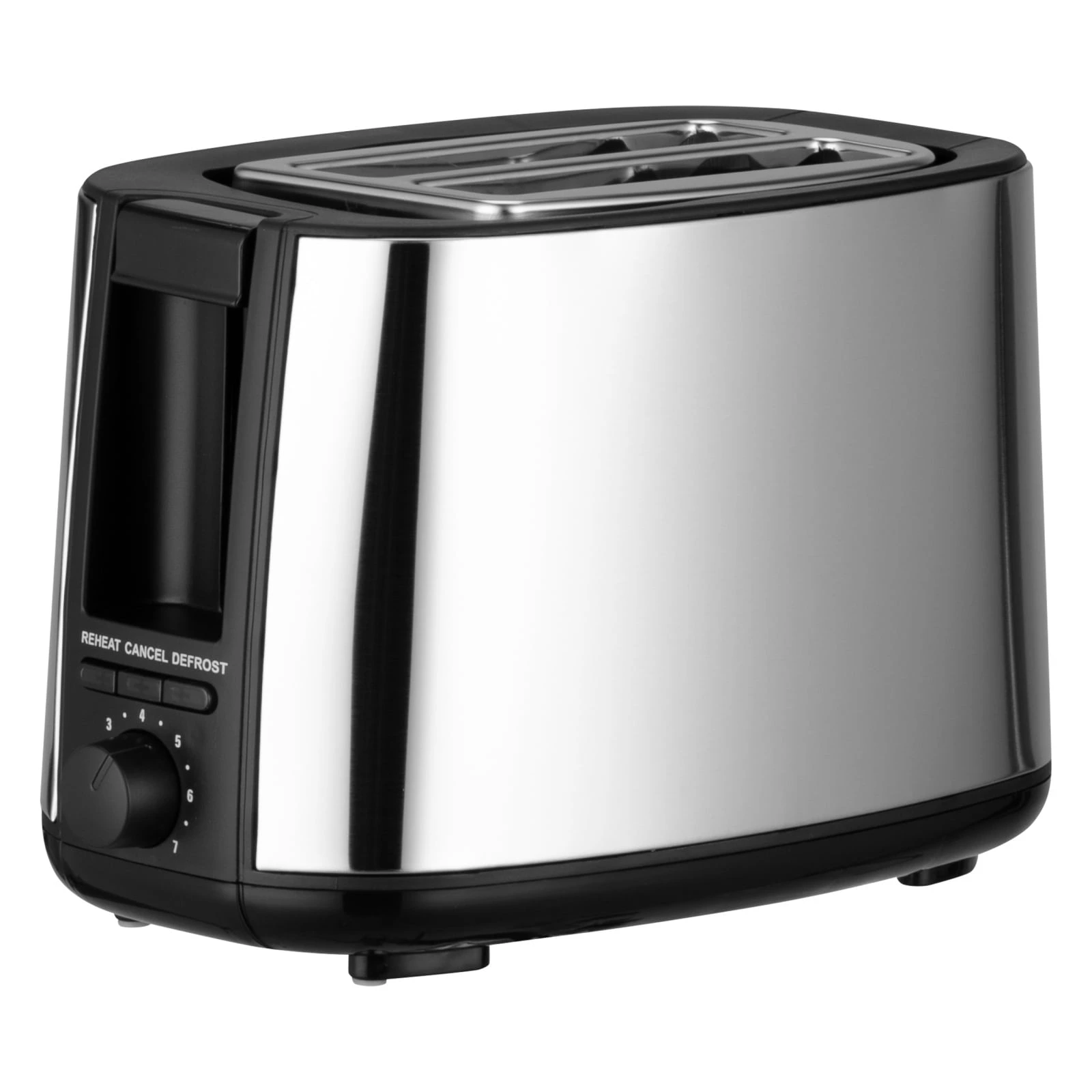 BTM75HS BÖHM HOME Тостер, 650-750W, 7 степени, неръждаема стомана, хром