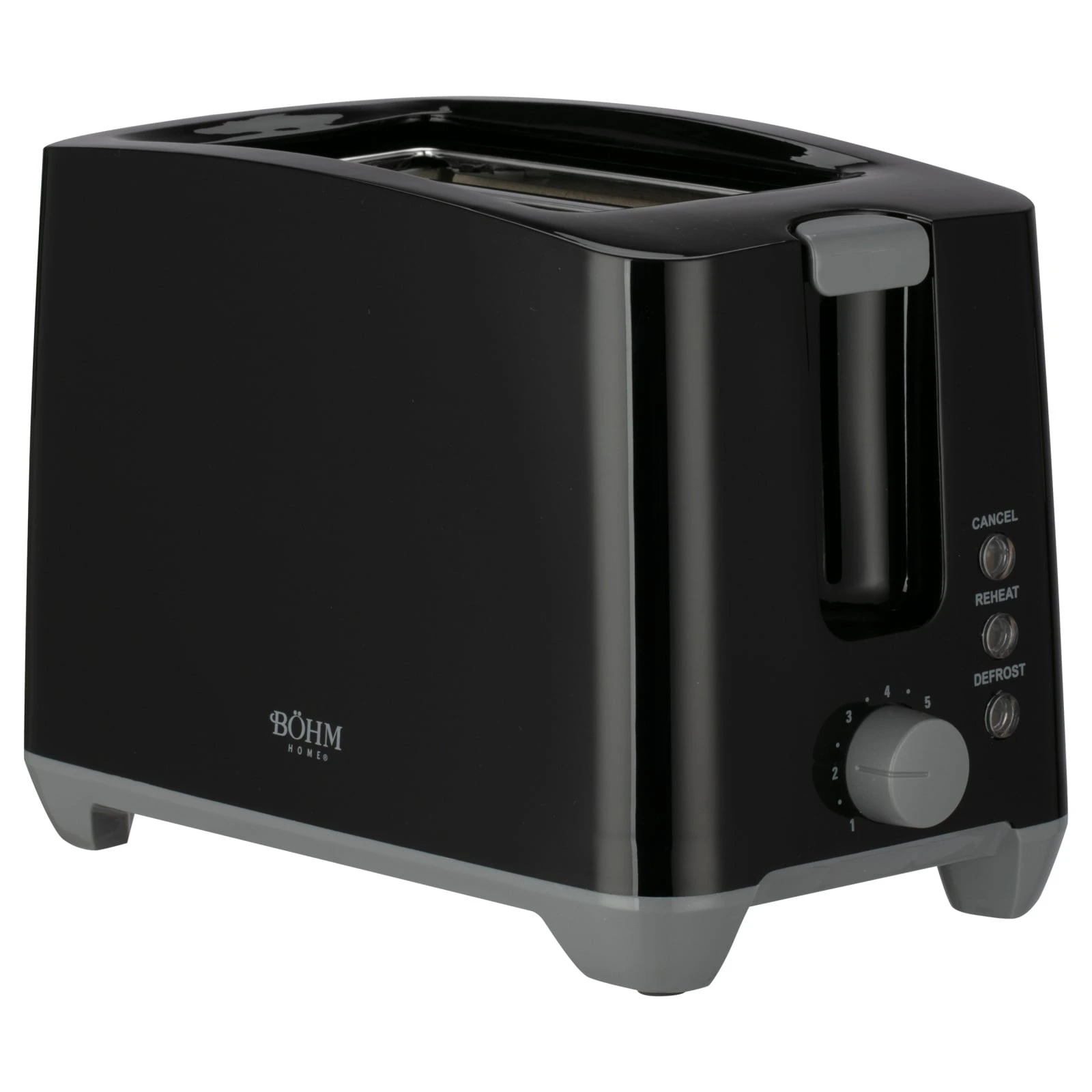 BTP75HB BÖHM HOME Тостер, 650-750 W, 7 степени, черен