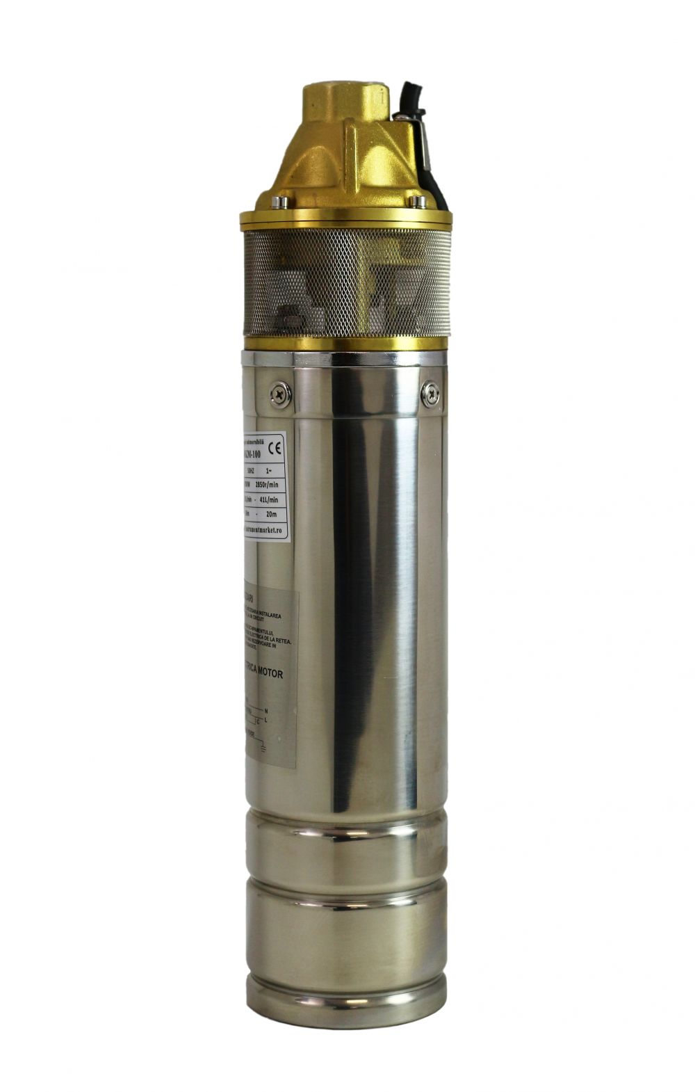 4SKM-150 EP KRATOS, 1100 W, 41 л./мин. потопяема сондажна помпа