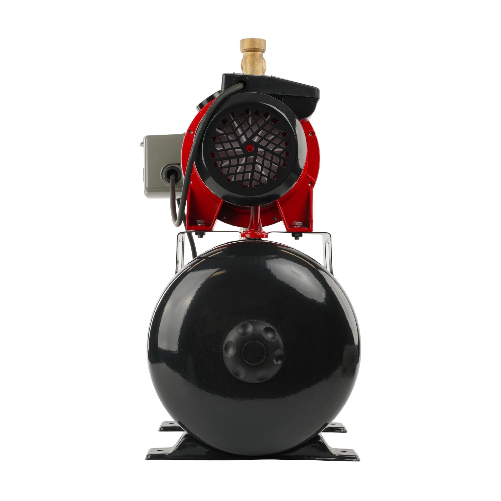 AQUATIC AUTOJS80 Хидрофорна помпа с цилиндричен съд, 550 W двигател с медна намотка, 50 л./мин., TANK 24 L, STAINLESS STEEL