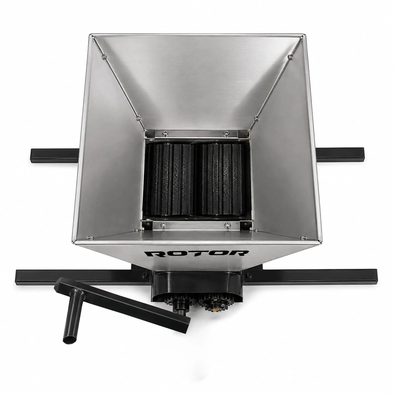 HGP-50-S Ръчна гроздомелачка ROTOR, Inox, 28 л, 180 кг/ч.