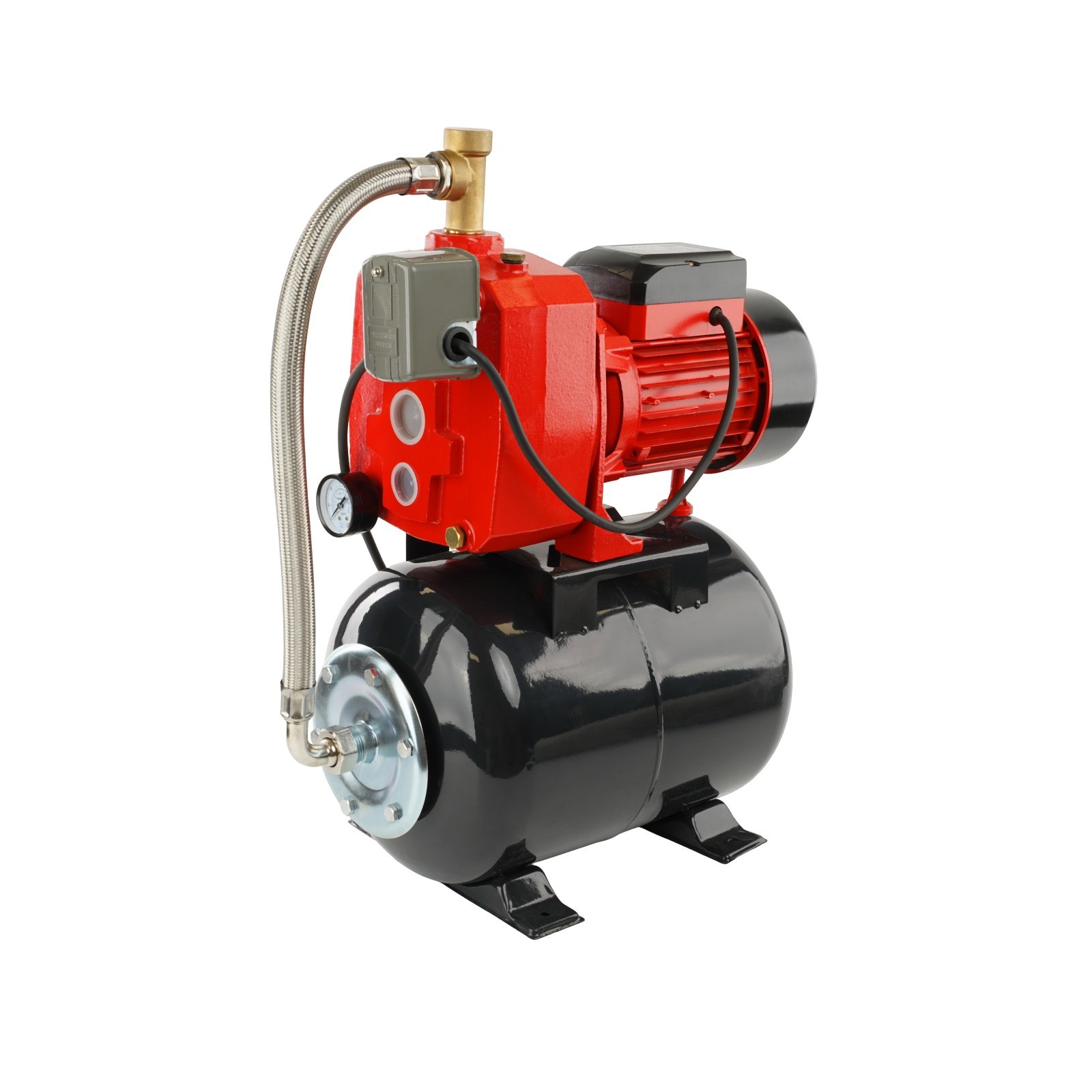 Elefant AutoDP505 Хидрофорна помпа с ежектор, 1100 W, 38 м, 46 л/м, резервоар 25 л
