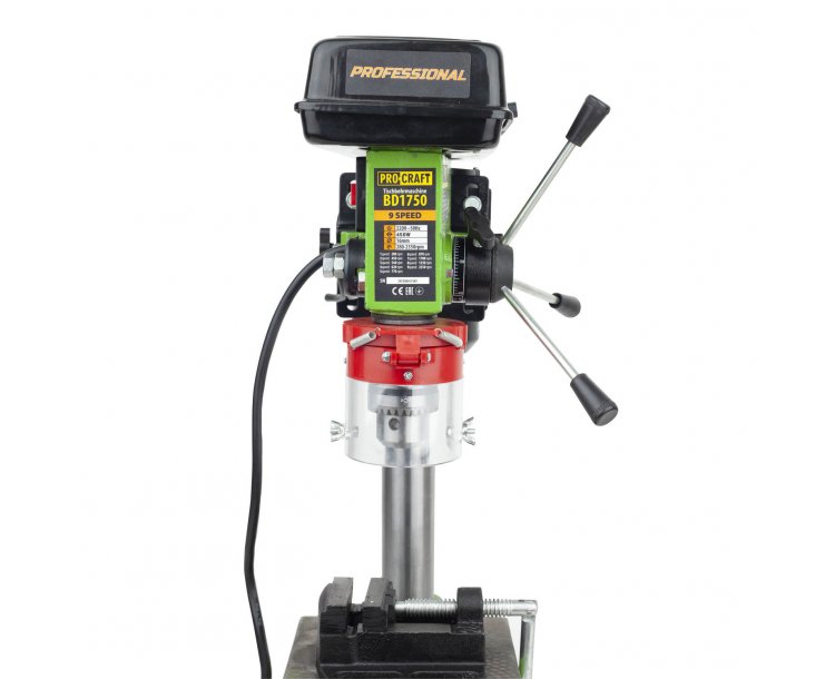 PROCRAFT BD1750 Настолна бормашина 450W патронник 16мм, 280-2350 об/мин