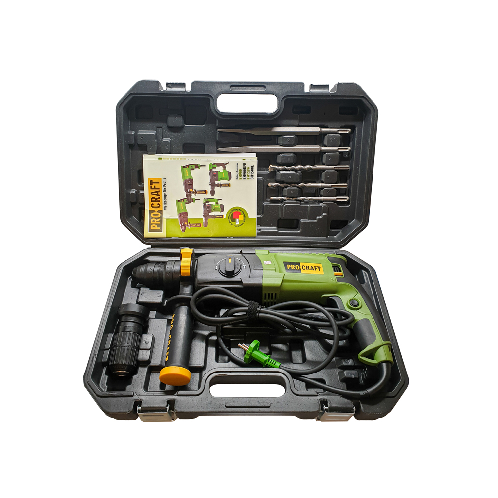 PROCRAFT BH900DFR Перфоратор, SDS-plus, 900W, 3.2 J