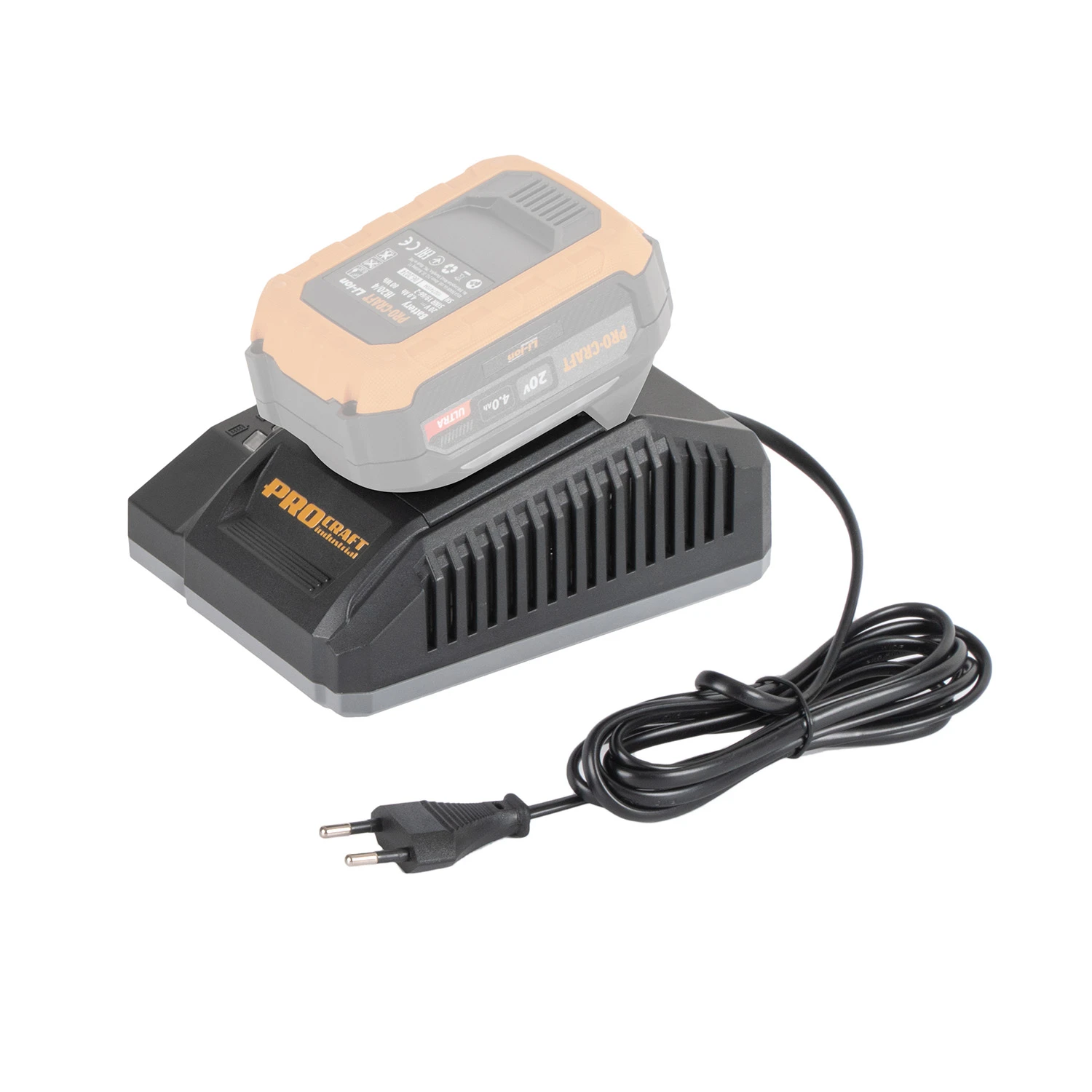 C20/6.5 Зарядно единично 20V, 6.5Ah Procraft Industrial, LED индикатор